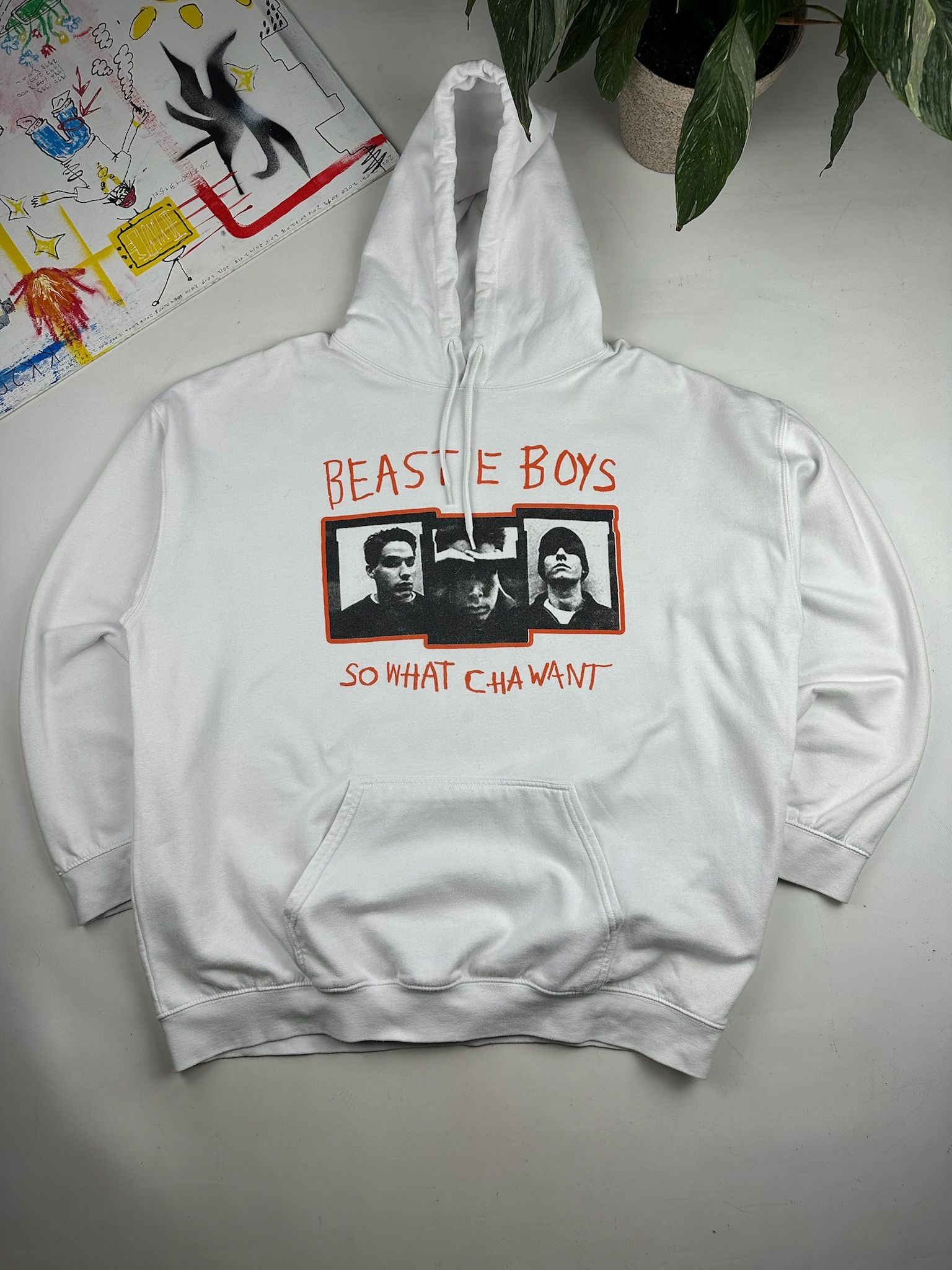 Band Tees Vintage Beastie Boys Band So What Chawant Hoodie Baggy Y2K Size US L / EU 52-54 / 3 - 1 Thumbnail