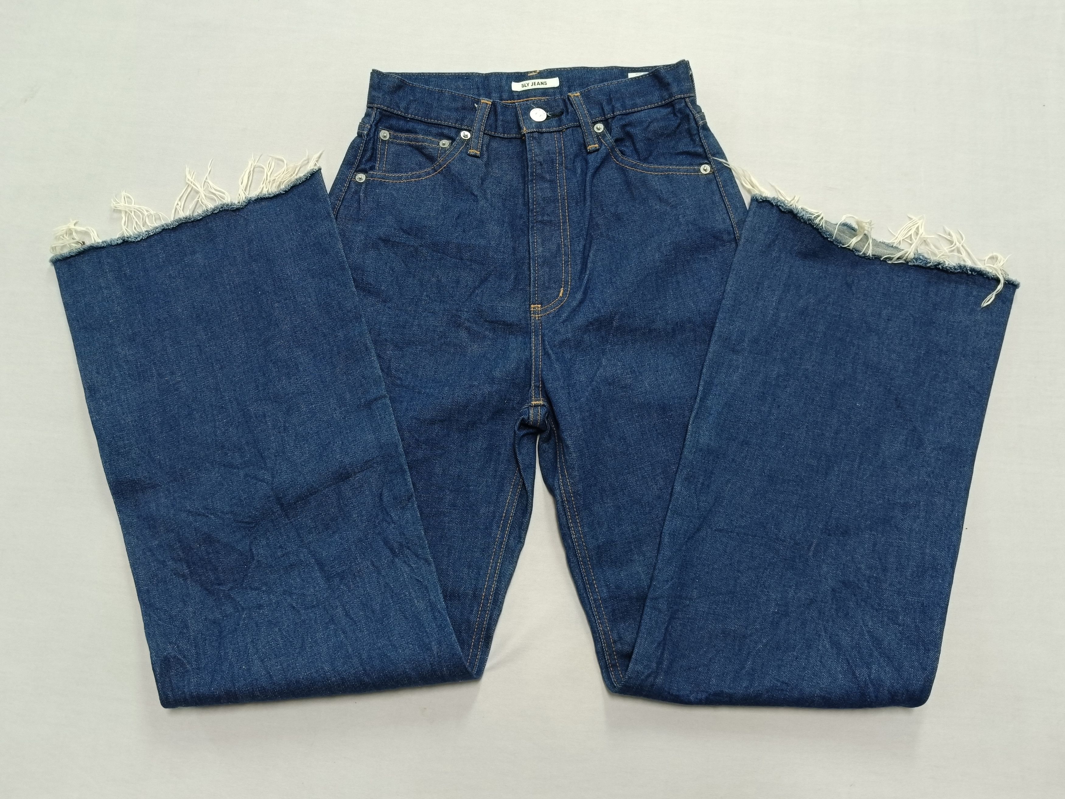SLY High rise wide leg baggy jeans Size 25" / US 0 / IT 36 - 2 Thumbnail