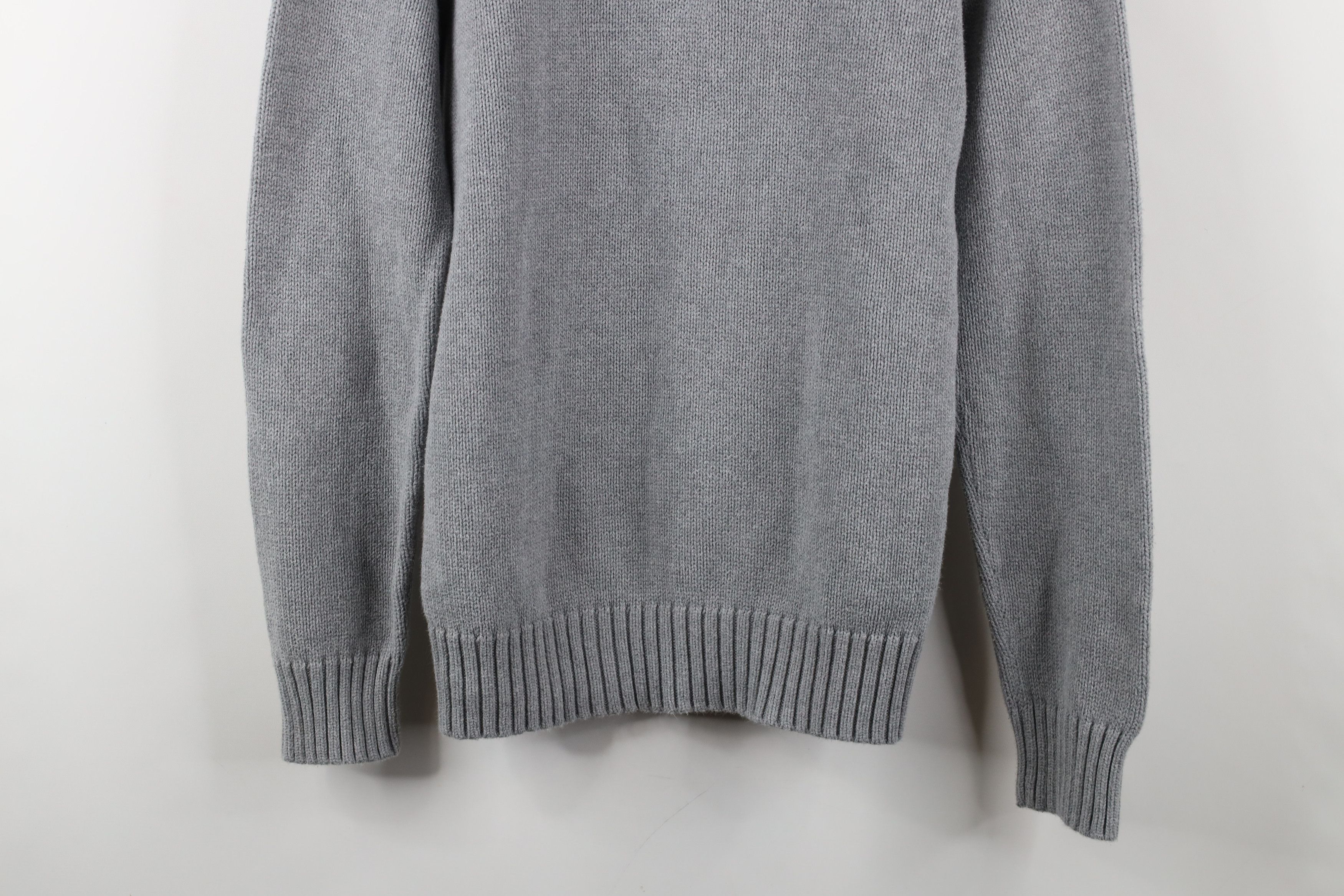 Ralph Lauren × Vintage Vintage Ralph Lauren Knit Half Zip Pullover Sweater Gray Size US XS / EU 42 / 0 - 3 Thumbnail