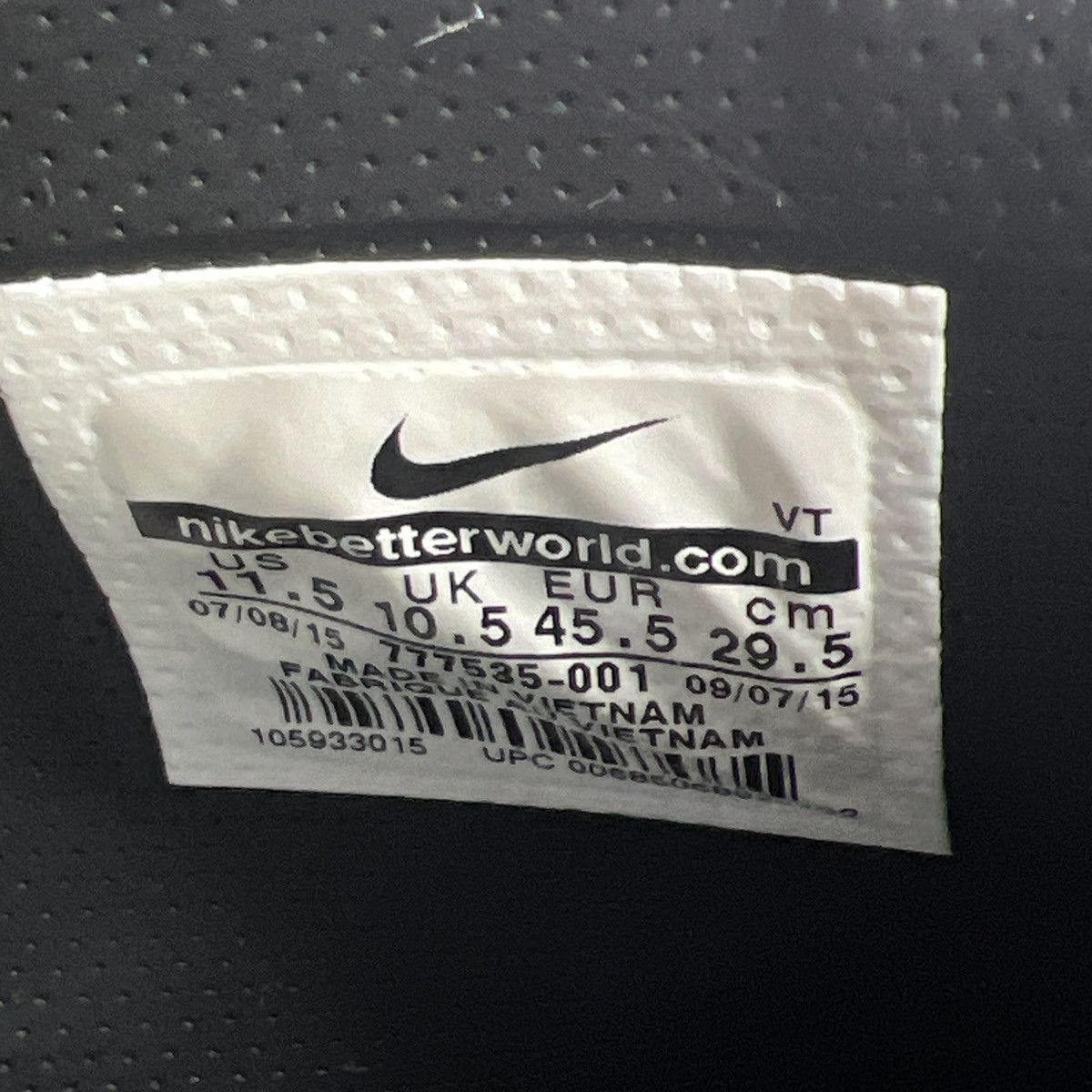 Jordan Brand Air trainer Cruz wolf grey Size US 11.5 / EU 44-45 - 8 Thumbnail