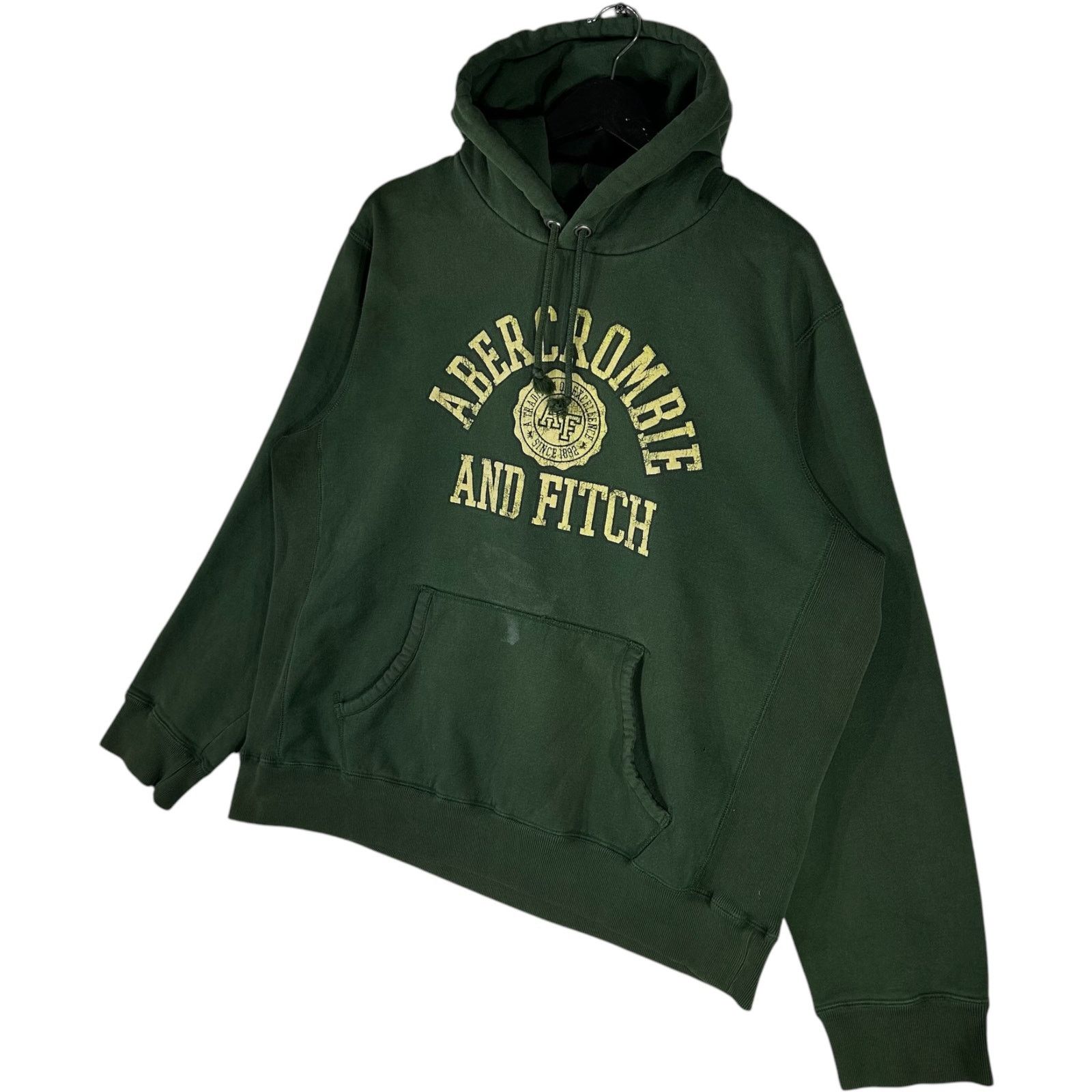 Abercrombie & Fitch Abercrombie And Fitch Spellout Hoodie Size US XL / EU 56 / 4 - 3 Thumbnail