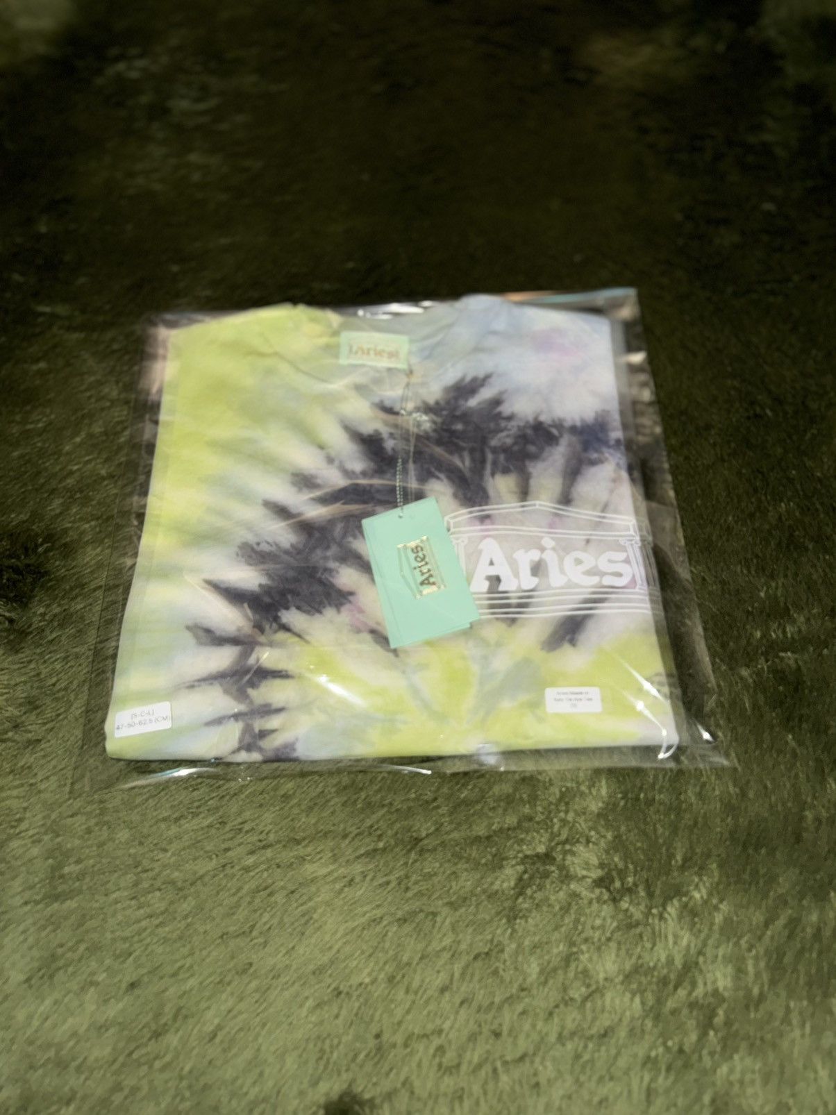 Aries [S] Aries Made in Italy Tie-Dye Temple T-Shirt Size US S / EU 44-46 / 1 - 10 Thumbnail