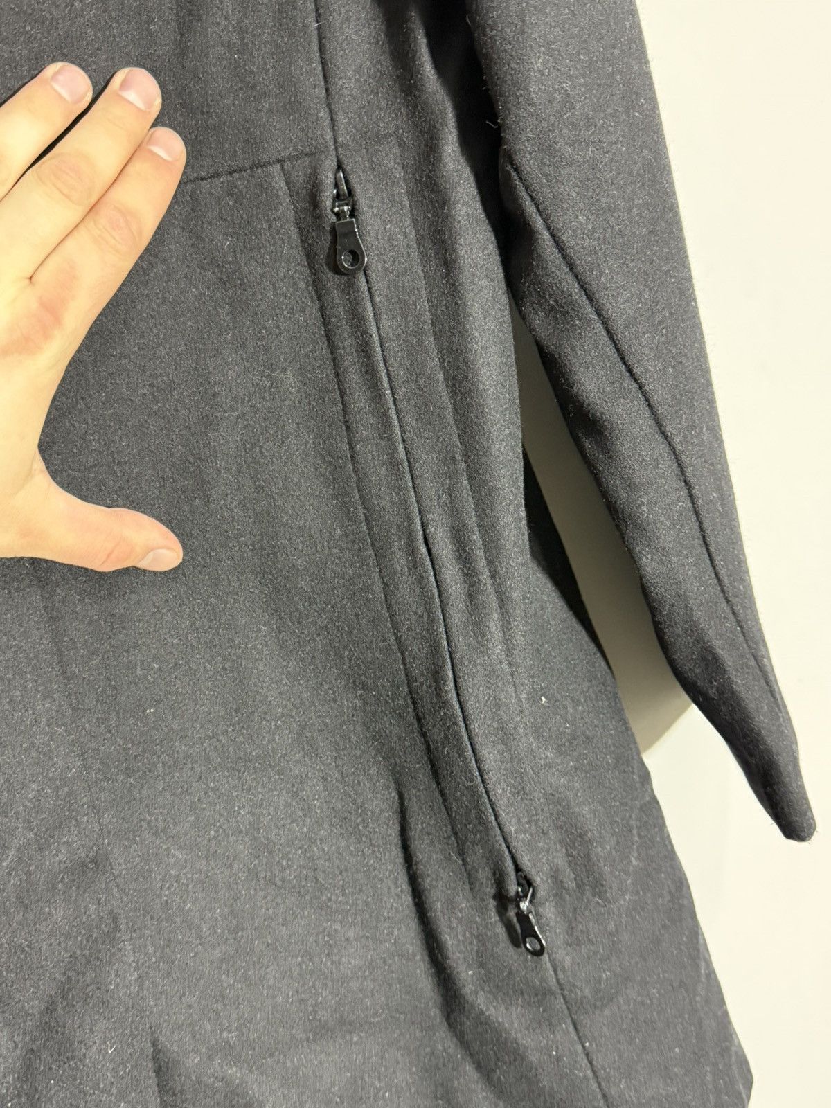 Sarah Pacini Sarah Pacini Wool Coat with nylon lining size 2 Size M / US 6-8 / IT 42-44 - 6 Thumbnail