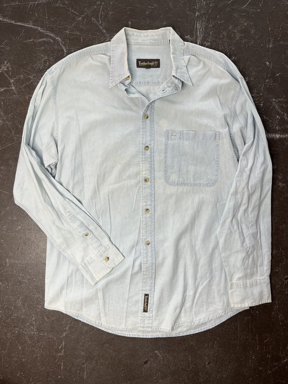Timberland Vintage timberland button up Size US M / EU 48-50 / 2 - 1 Thumbnail