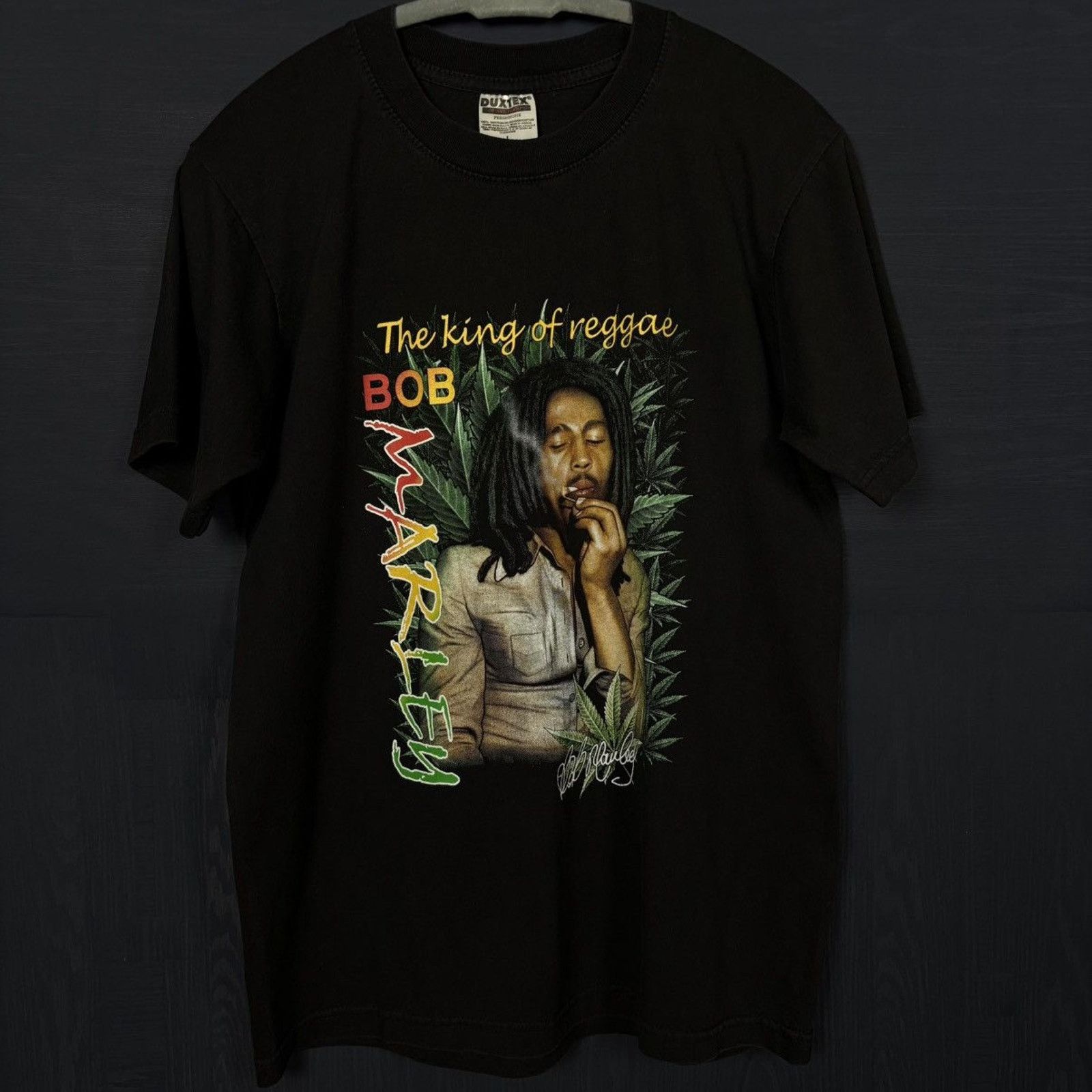 Band Tees × Vintage 🇯🇲BOB MARLEY King of Reggae T Size US L / EU 52-54 / 3 - 1 Thumbnail