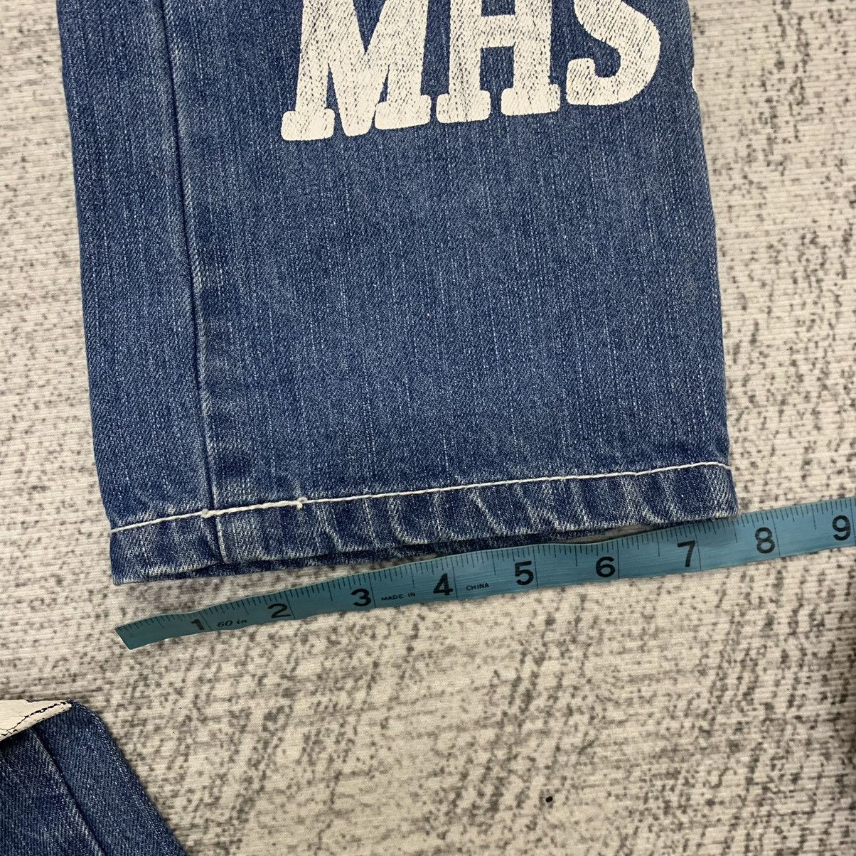 Japanese Brand × Vintage Blue Moon Blue Distressed Jeans Size US 29 - 15 Thumbnail