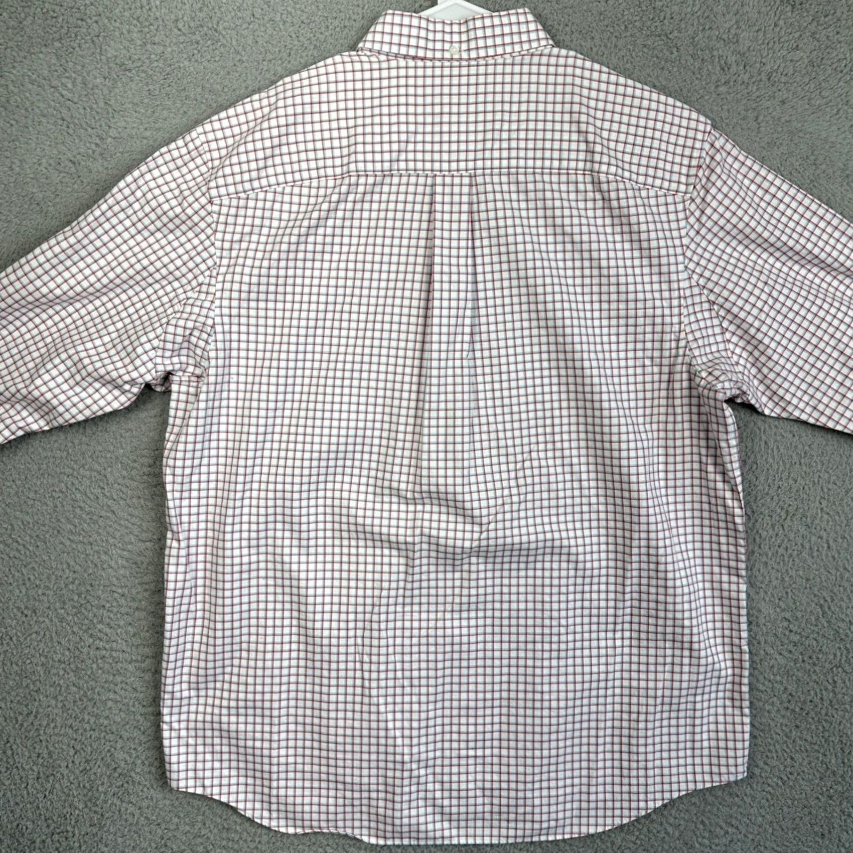Duluth Trading Company Duluth Trading Co Shirt Mens L Red Blue Button Down Check Long Sleeve EUC Size US L / EU 52-54 / 3 - 2 Thumbnail