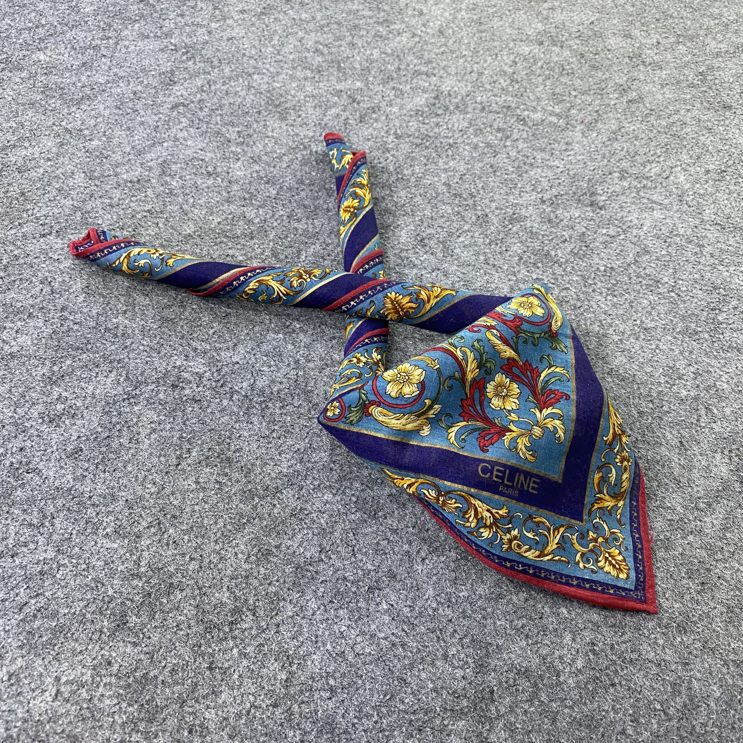 Celine Celine Handkerchief Neckerchief Bandana-B2040 Size ONE SIZE - 1 Thumbnail