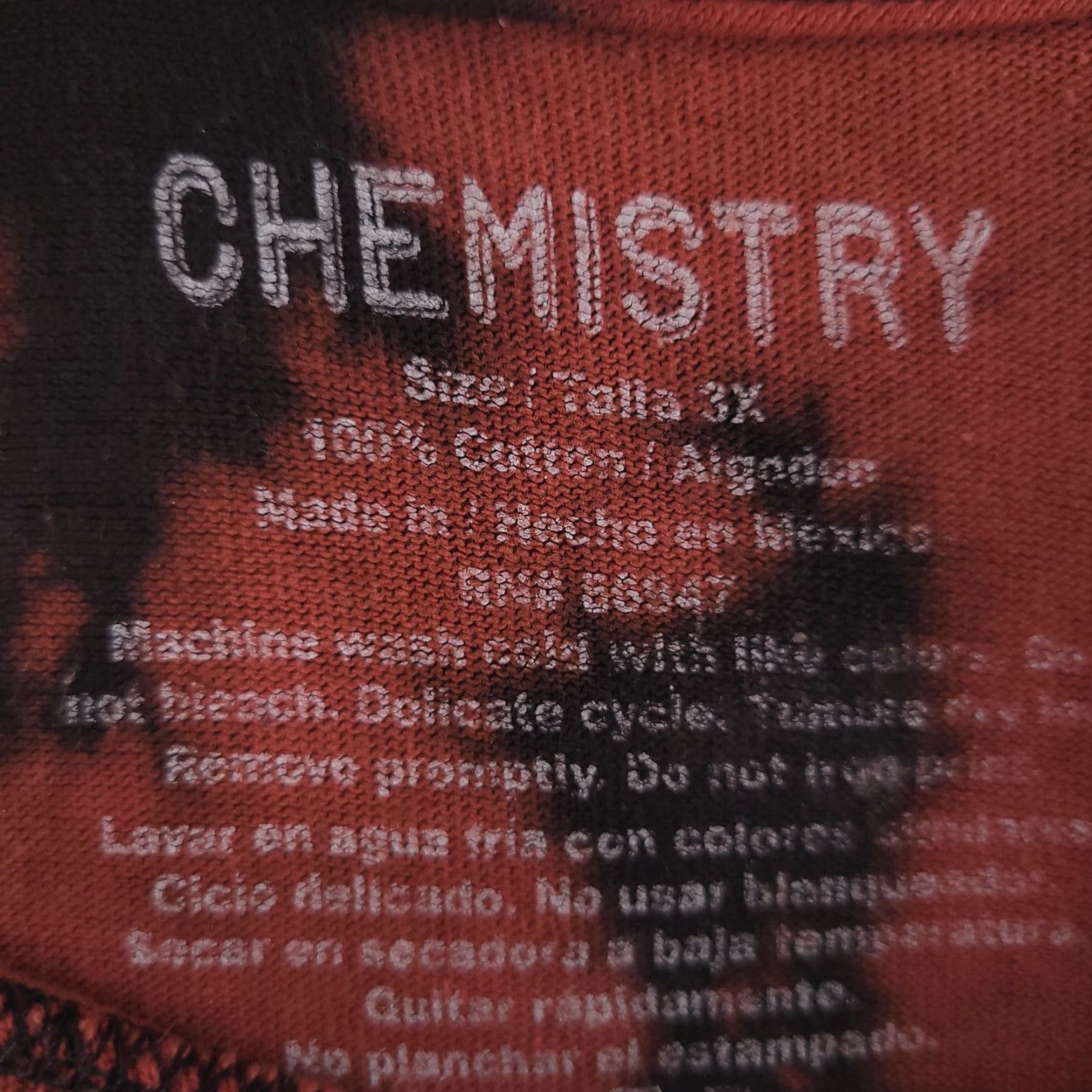 Vintage Chemistry Tupac Shirt Mens 3XL Black Short Sleeve Crew T-Shirt Size US XXL / EU 58 / 5 - 4 Thumbnail
