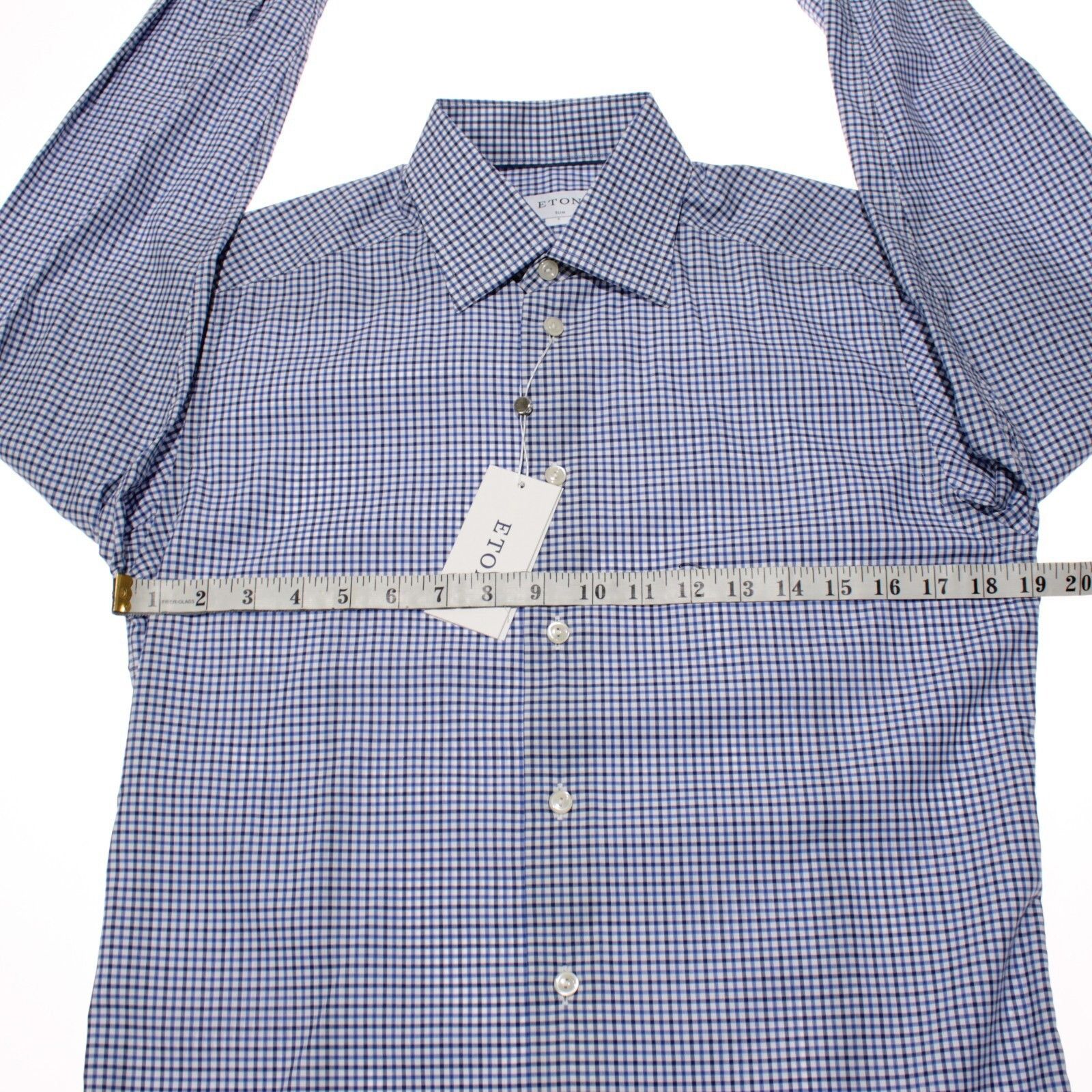 Eton Eton New with tags Shirt Size S US In Blue Size US S / EU 44-46 / 1 - 4 Thumbnail
