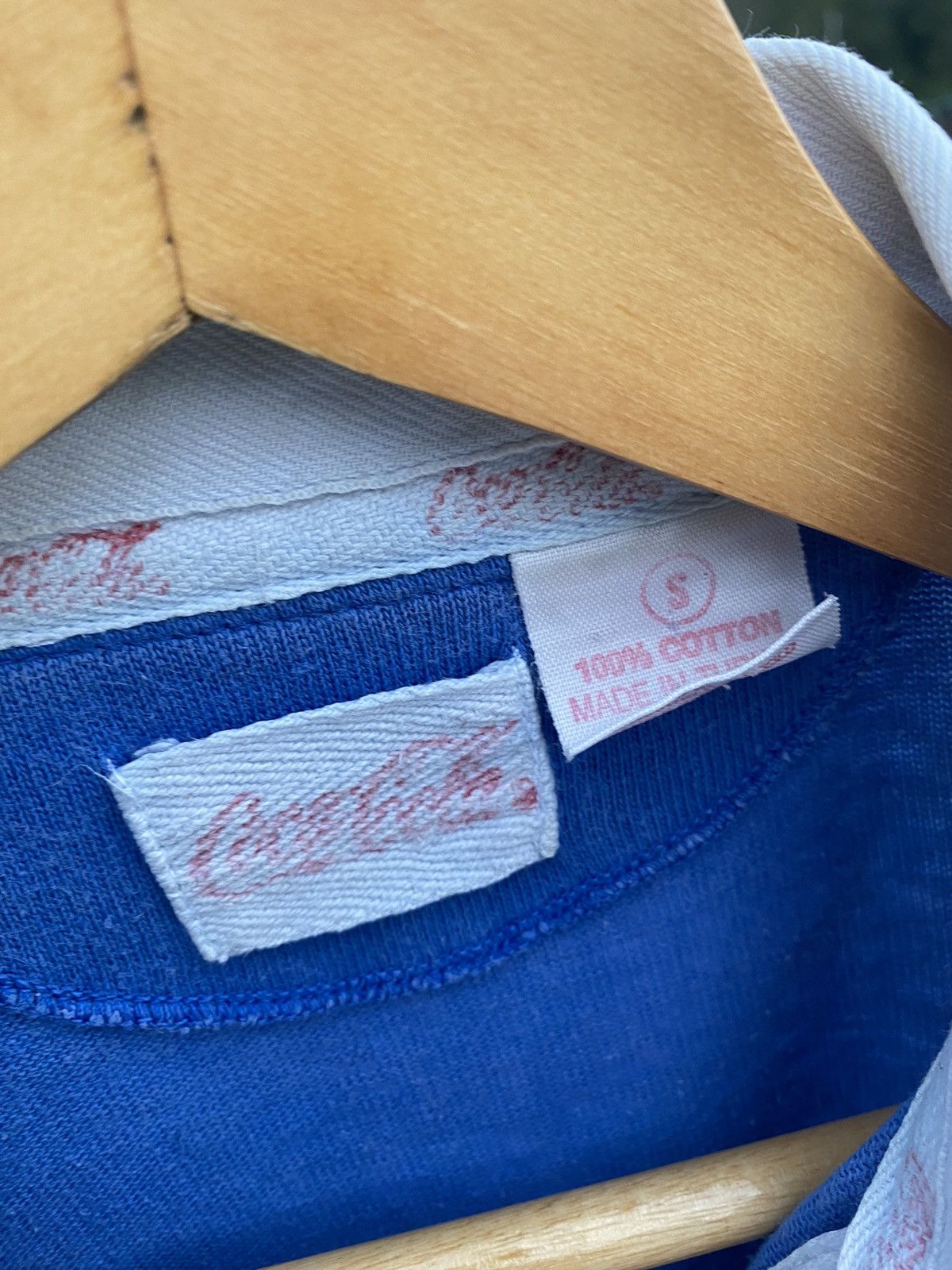 Coca Cola 🔥 Distressed 🔥 Coca Cola Spellout Polos Rugby Long Sleeve Size US S / EU 44-46 / 1 - 7 Thumbnail