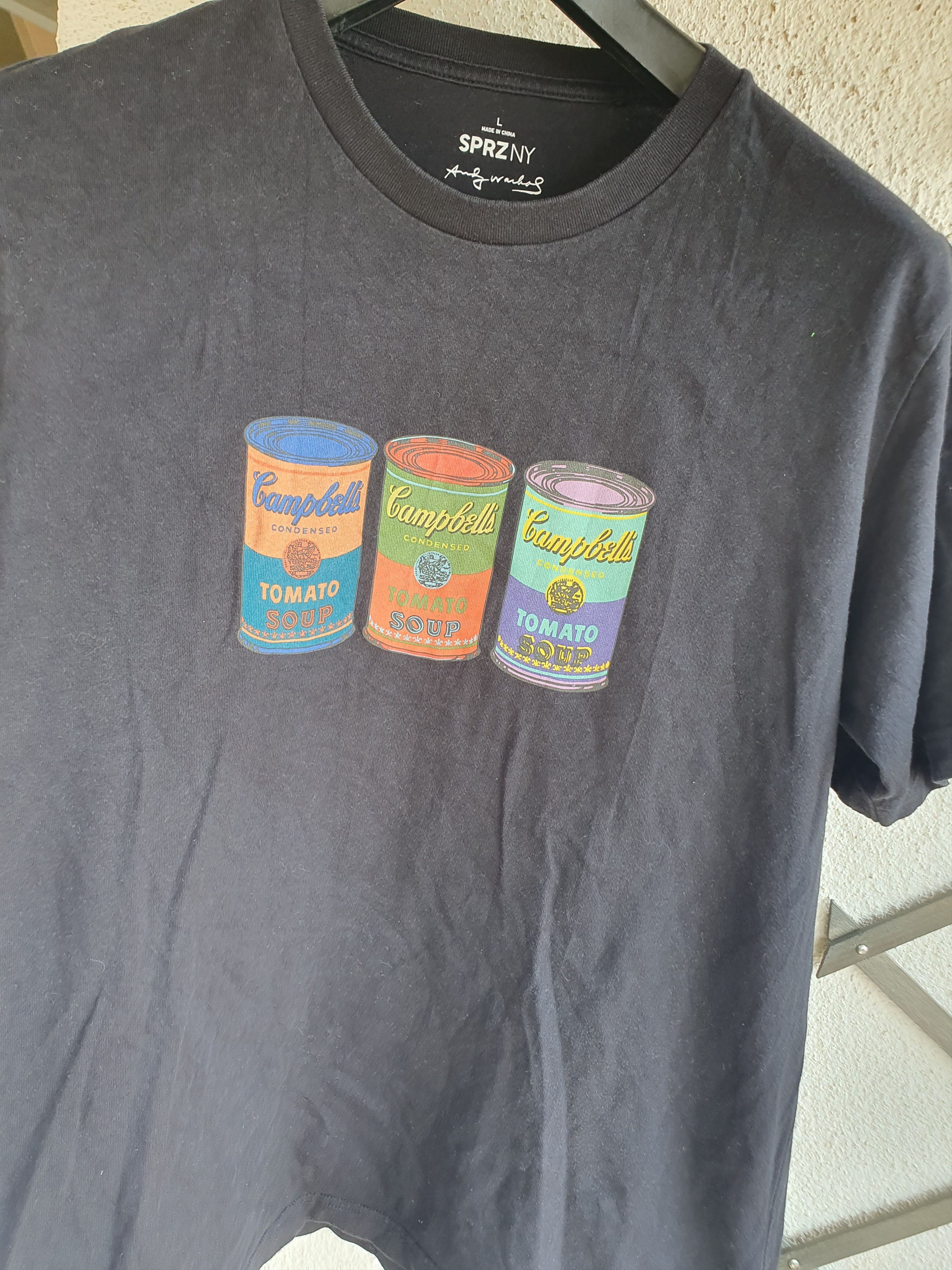 Andy Warhol × Uniqlo Uniqlo Sprz Ny x Andy Warhol Campbell Soup Pop Art t-shirt Size US L / EU 52-54 / 3 - 6 Thumbnail