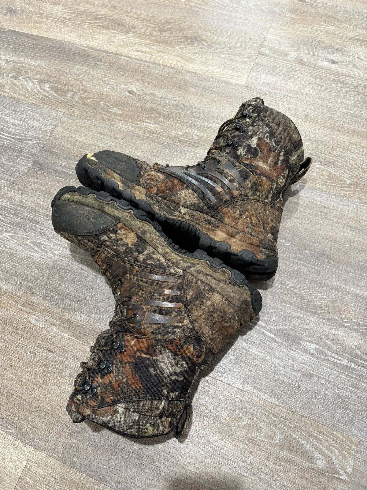 Red Wing Irish Setter Boots Mens Camo 800g Thinsulate Gore-Tex Size US 12 / EU 45 - 14 Thumbnail