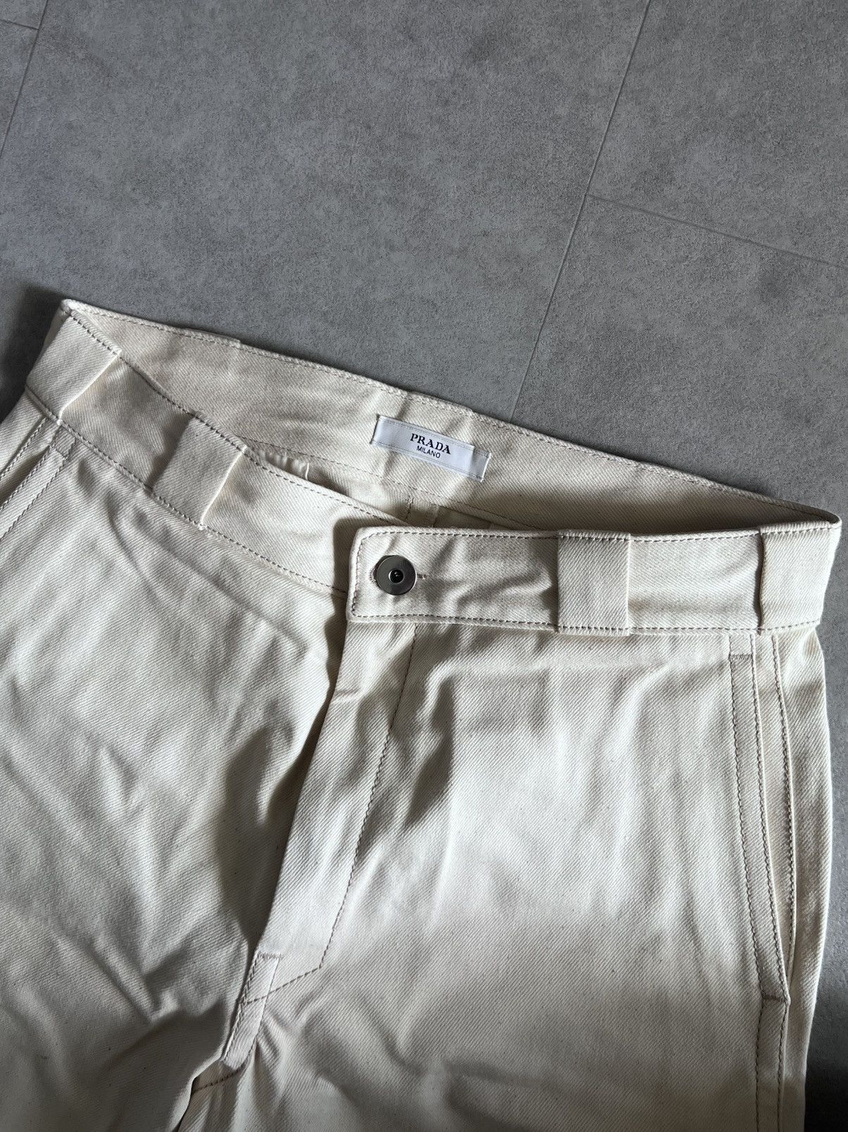 Prada Prada Bull Denim Shorts Size US 30 / EU 46 - 2 Thumbnail