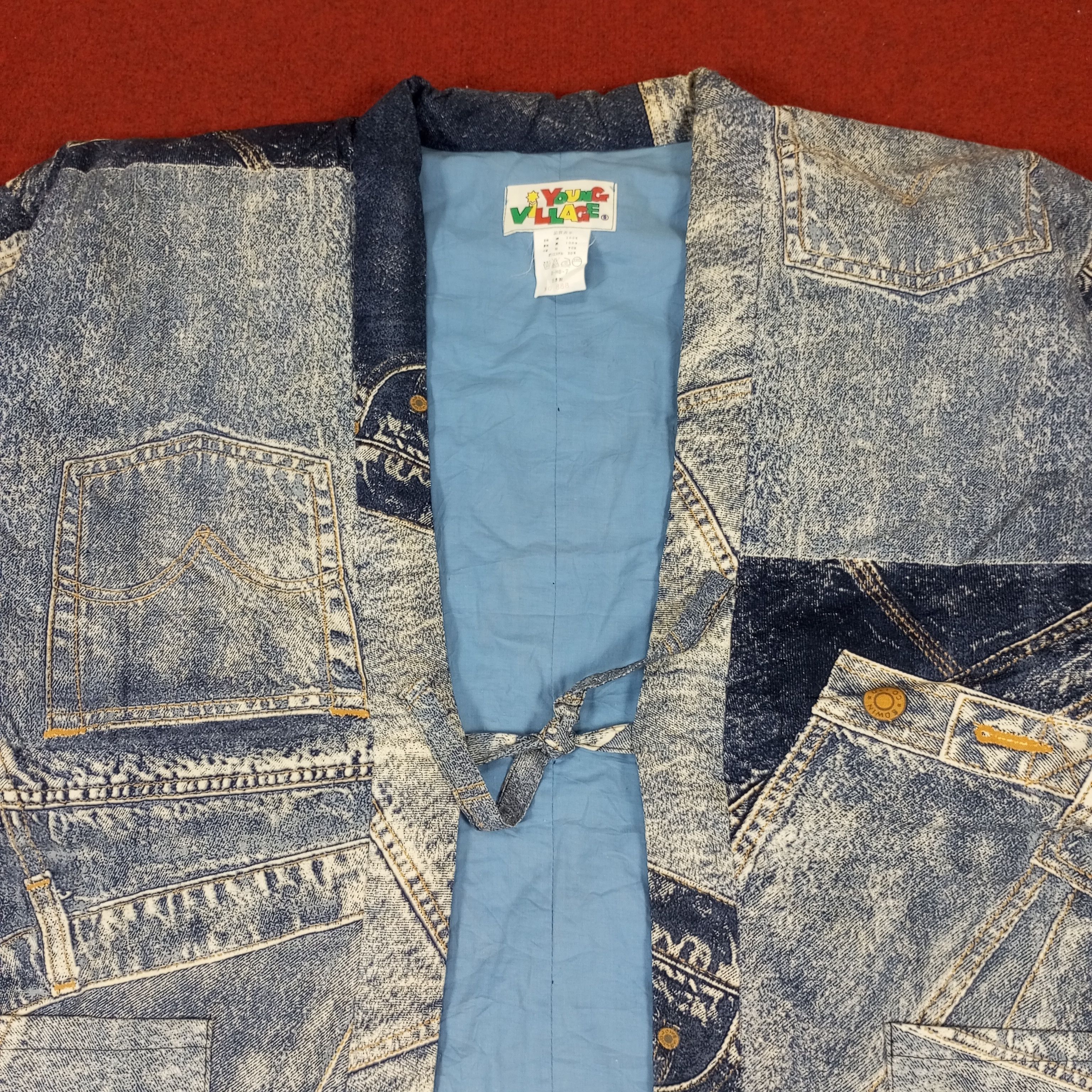 Band Tees × Vintage × Warner Bros Dear Jimmy Warner Bros Pictures Rare Design Kimono Jacket Size US XL / EU 56 / 4 - 4 Thumbnail