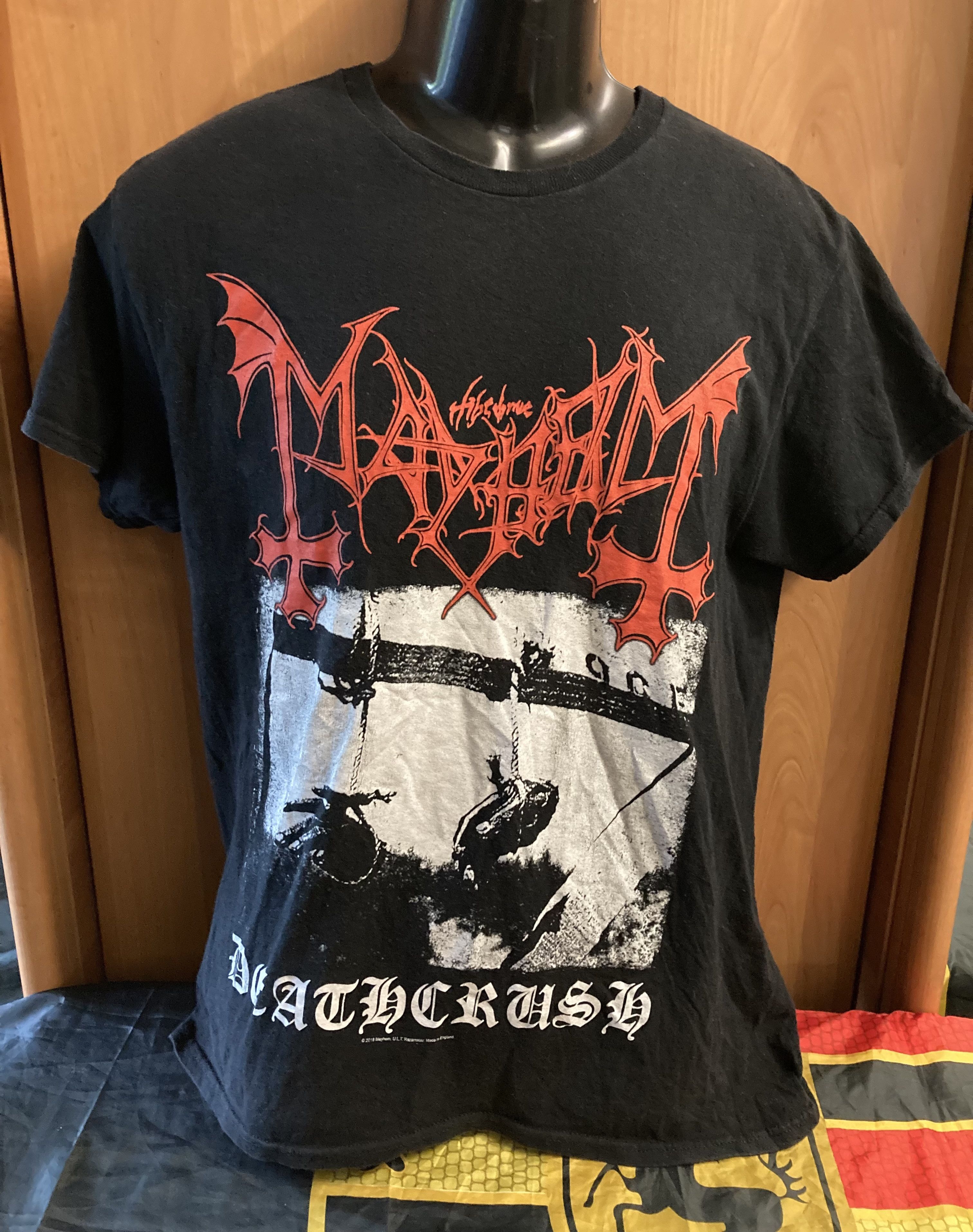 Band Tees Mayhem Deathcrush Official Licensed 2018 T shirt Size US M / EU 48-50 / 2 - 1 Thumbnail