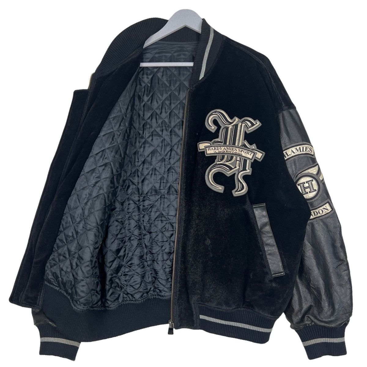Hardy Amies 🔥 VINTAGE HARDY AMIES SPORT EMBOIDERY BOMBER JACKET Size US XL / EU 56 / 4 - 12 Thumbnail