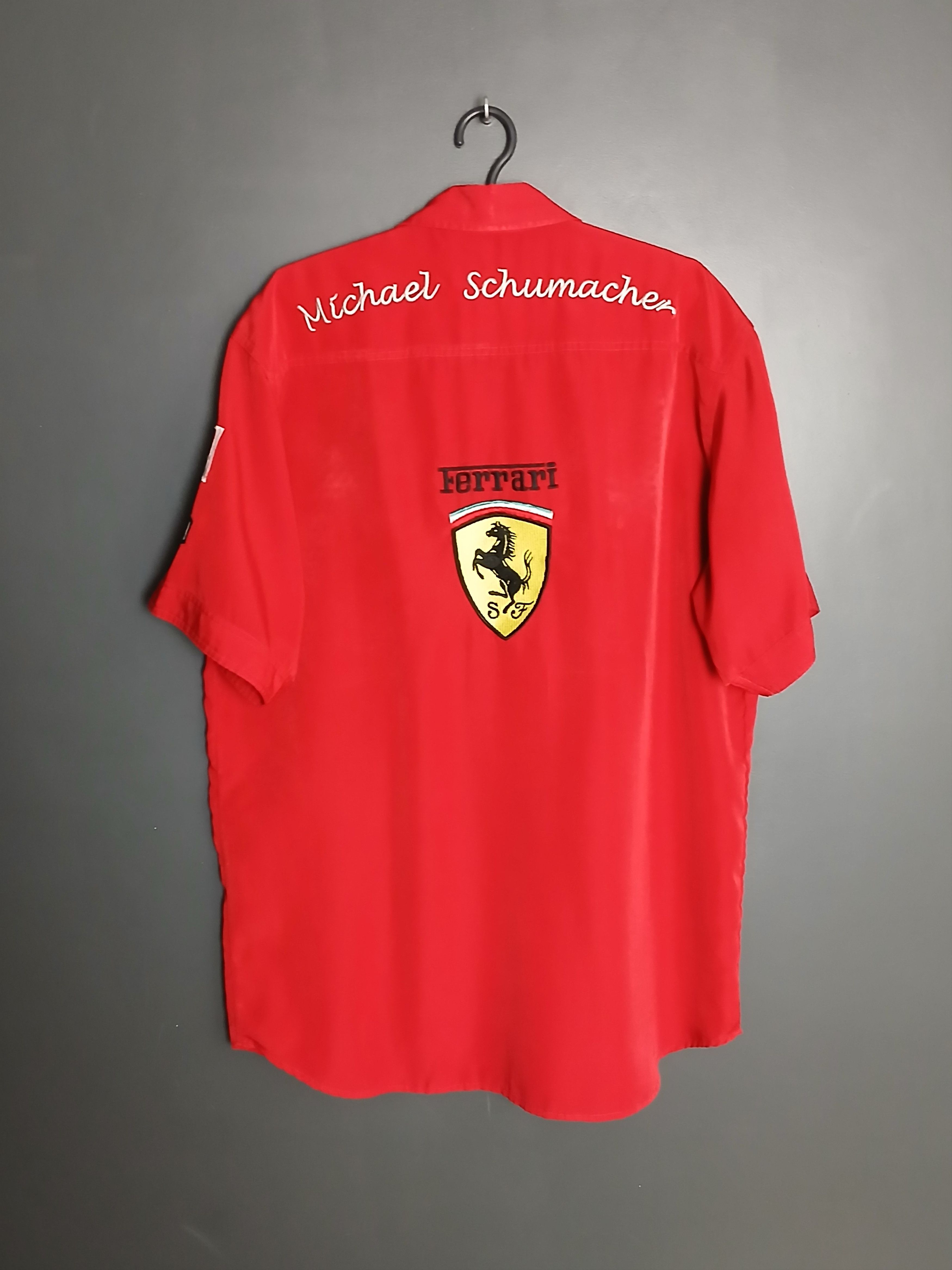 Ferrari Ferrari Schumacher F1 Racing Shirt Size US L / EU 52-54 / 3 - 2 Thumbnail