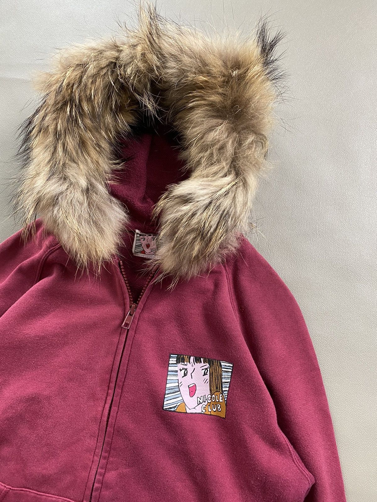 Hysteric Glamour Nicole Club Distressed Fur Hoodie Size US S / EU 44-46 / 1 - 2 Thumbnail