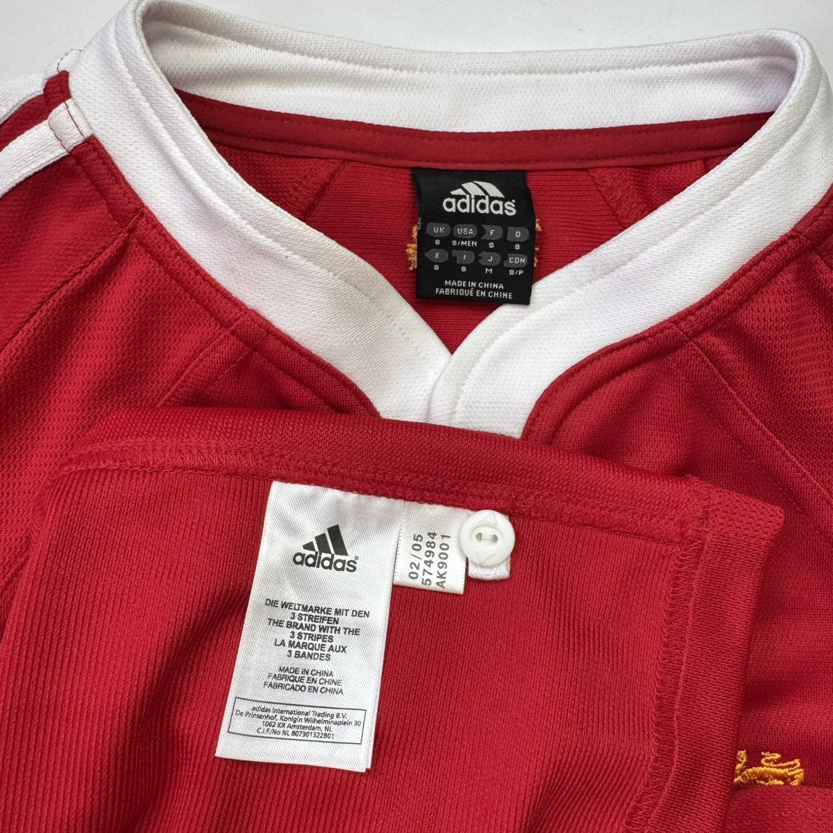 Adidas Vintage British And Irish Lions Long Sleeve Rugby Jersey Size US S / EU 44-46 / 1 - 6 Thumbnail
