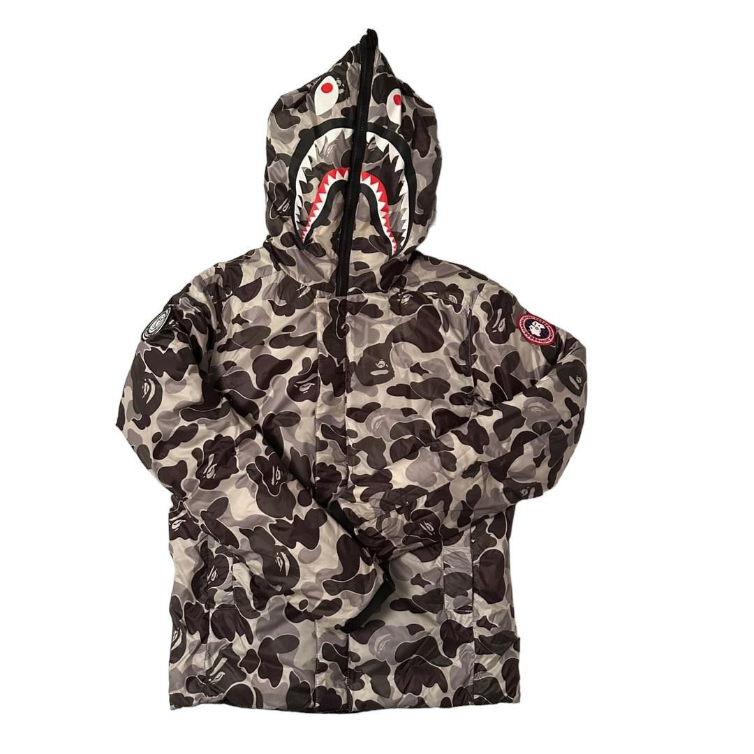 Concepts x Bape x Canada Goose Reversible Camo Jacket Small