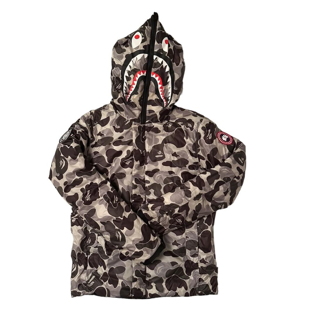 image of Concepts X Bape x Canada Goose Reversible Camo Jacket Small, Men's