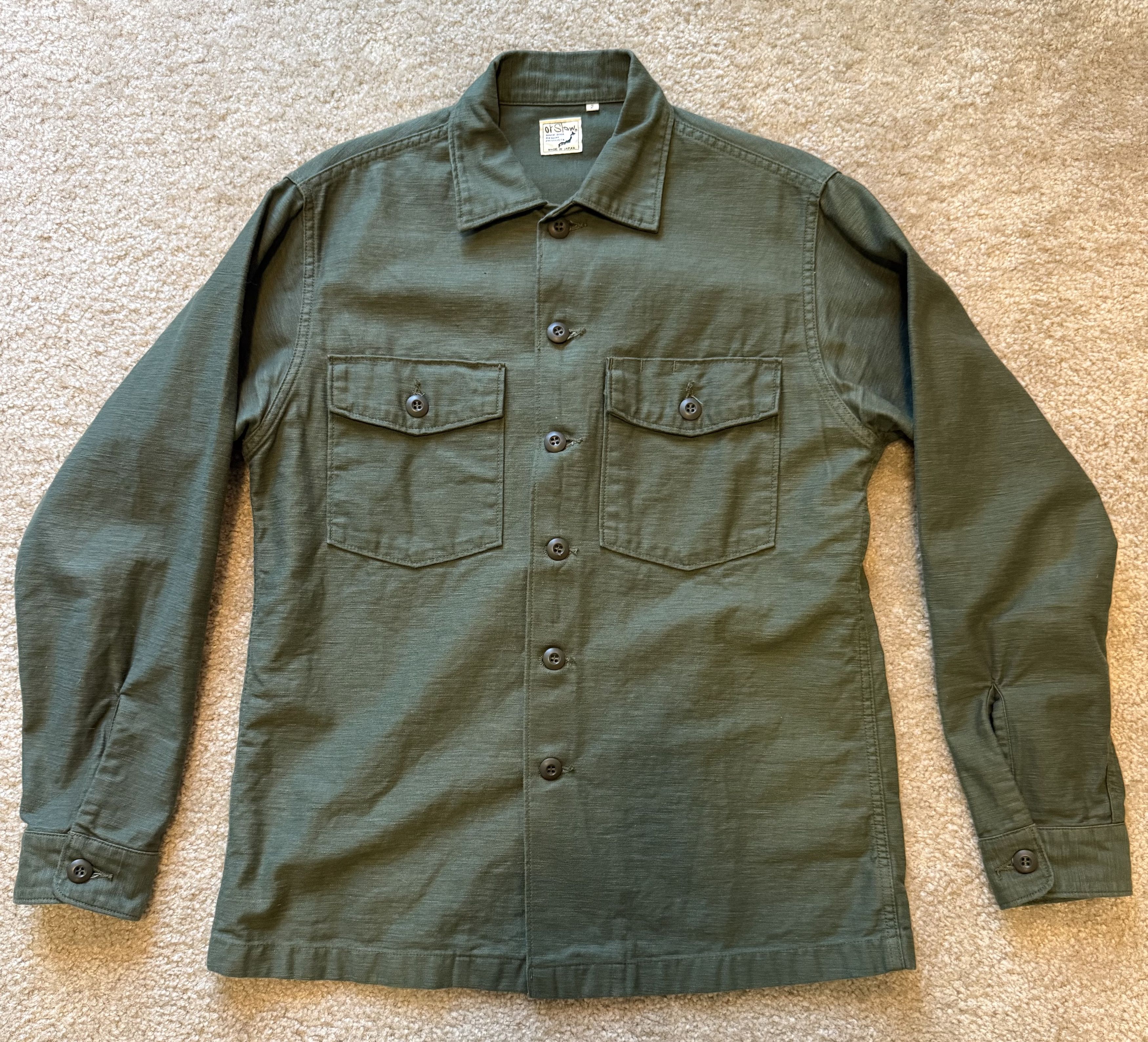 Orslow orSlow Fatigue Shirt Size US M / EU 48-50 / 2 - 1 Thumbnail