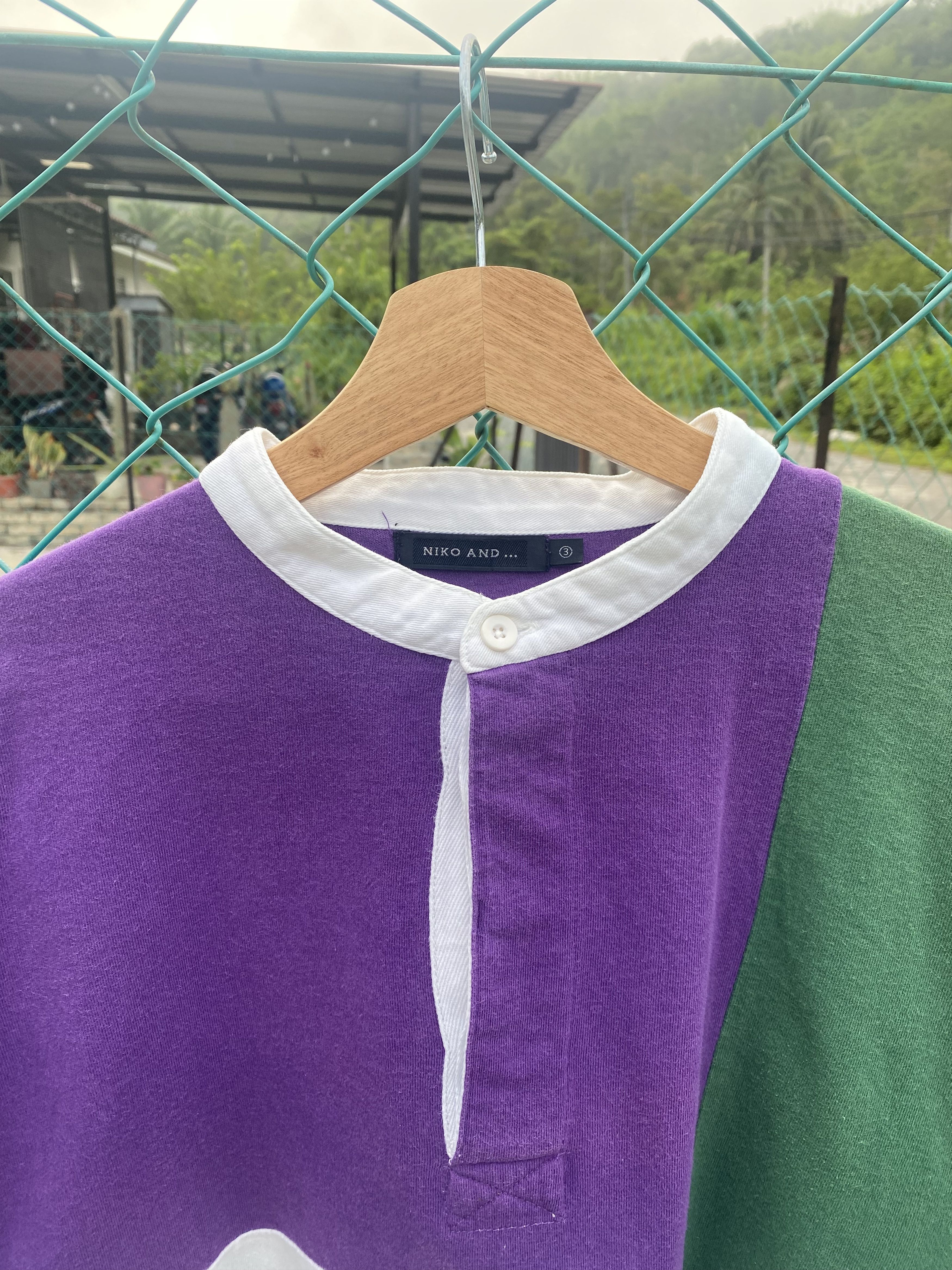 Japanese Brand Niko and rugby shirts Size US L / EU 52-54 / 3 - 3 Thumbnail