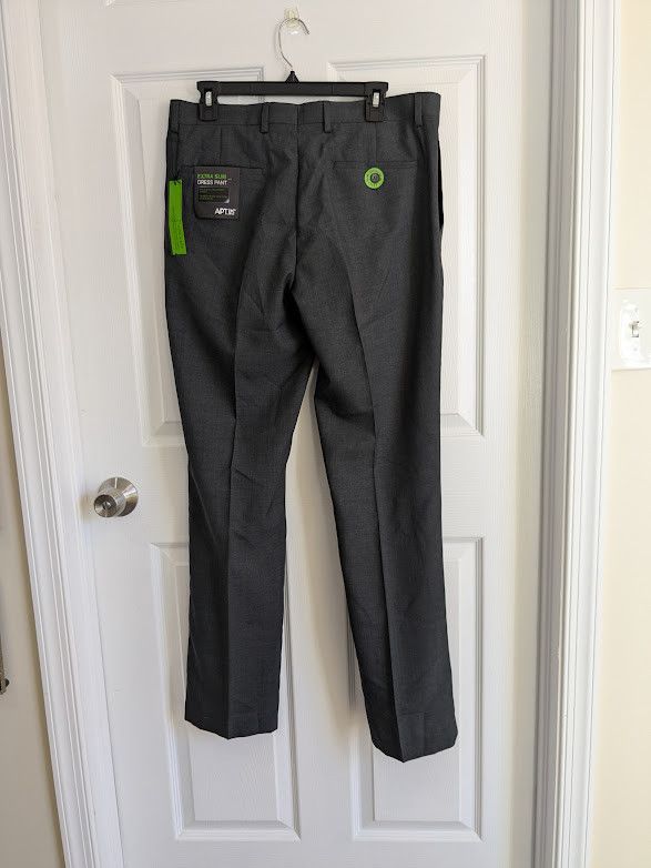 Apt. 9 APT.9 men's extra slim dress pants NWT Size US 33 - 2 Thumbnail