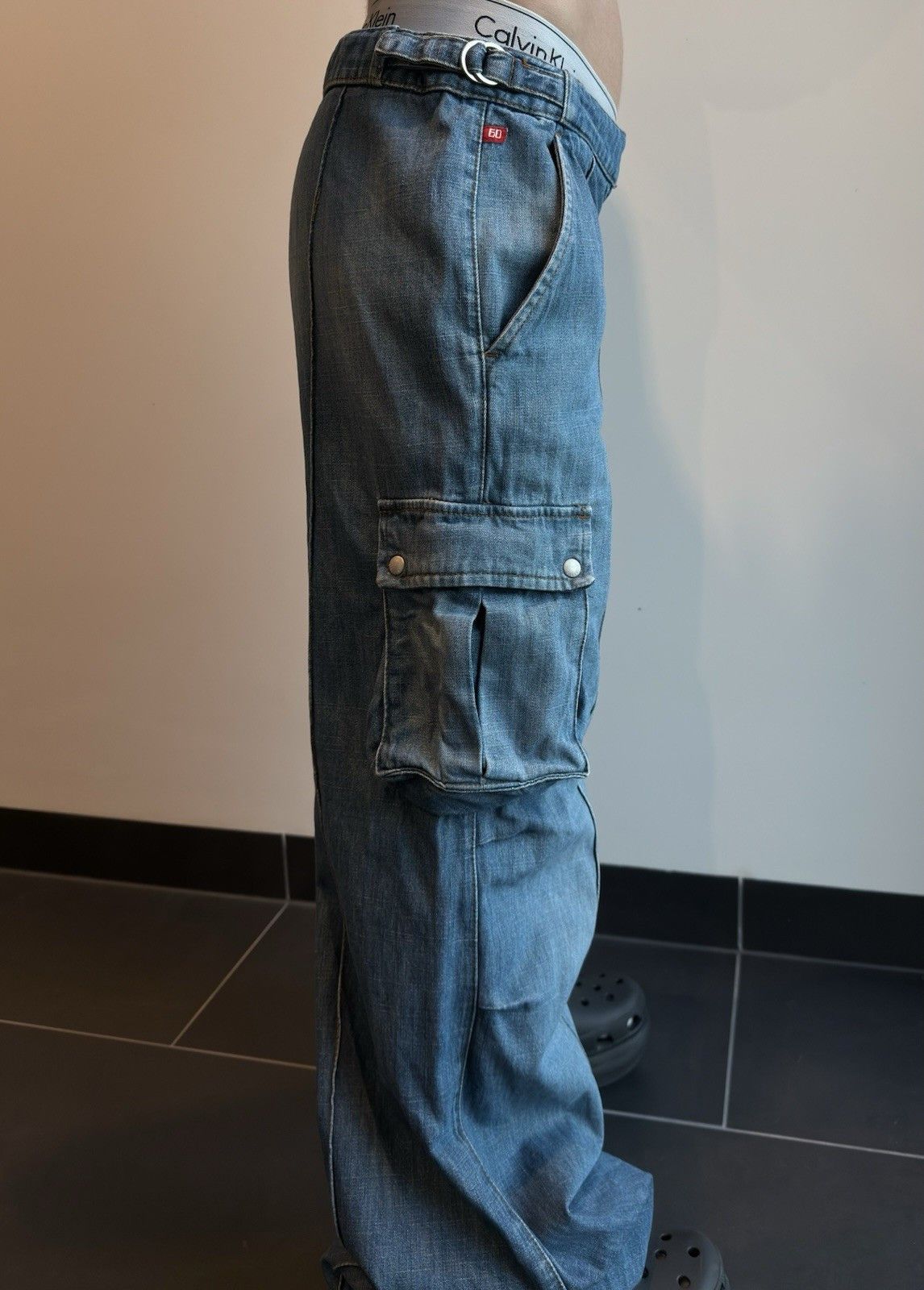 Miss Sixty Miss sixty 60 Baggy y2k Low rise Vintage Jeans pockets Size 29" - 10 Thumbnail