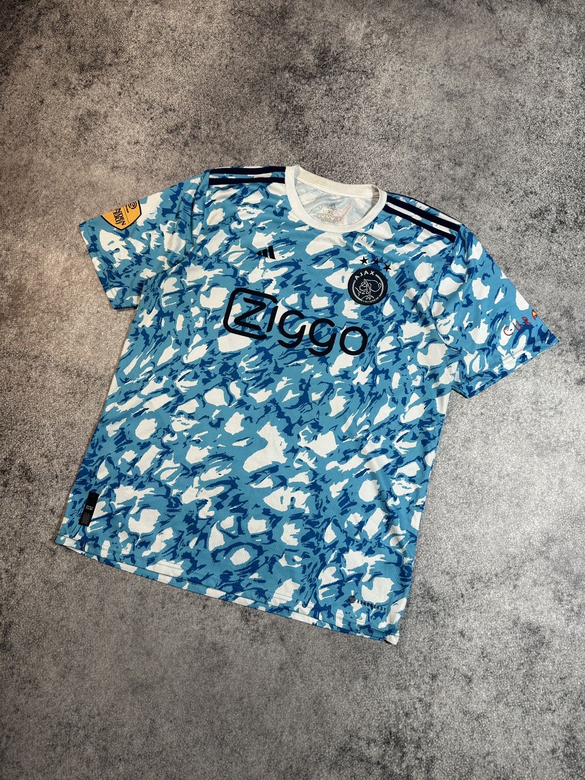 Adidas Adidas Ajax Soccer Jersey Streetwear Rare Style L Size US L / EU 52-54 / 3 - 1 Thumbnail