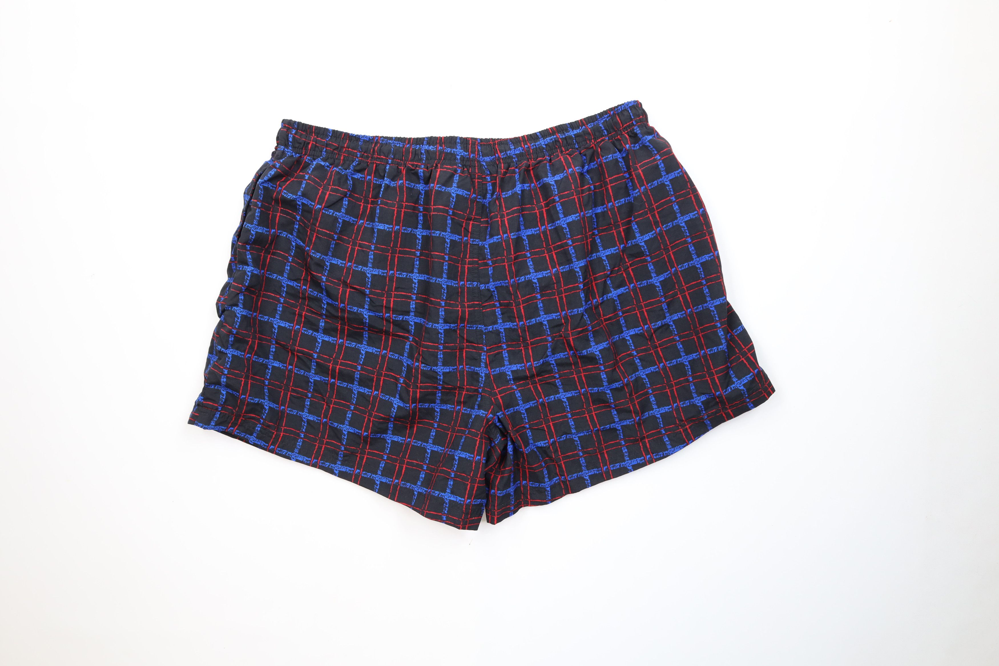 Vintage Vintage 90s Streetwear Above Knee Lined Shorts Swim Trunks Size US 36 / EU 52 - 10 Thumbnail