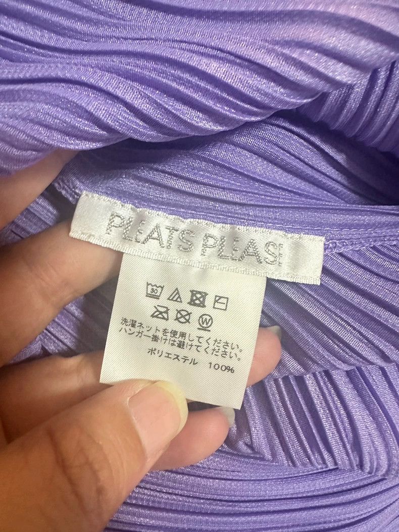 Issey Miyake Issey Miyake size:3 Purple kelp spring top Size S / US 4 / IT 40 - 3 Thumbnail