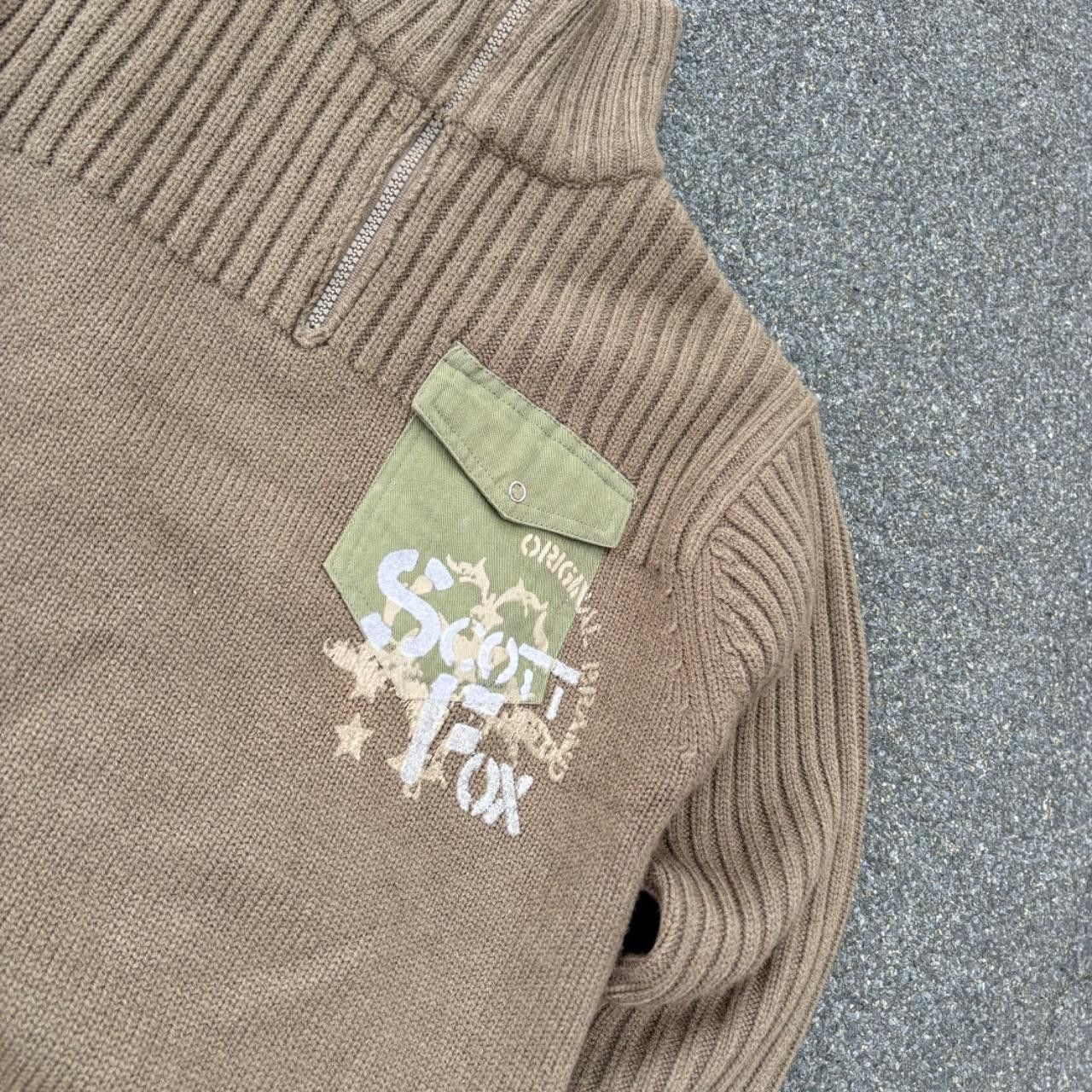 Japanese Brand × Vintage Vintage Ribbed archive style sweater Size US M / EU 48-50 / 2 - 3 Thumbnail