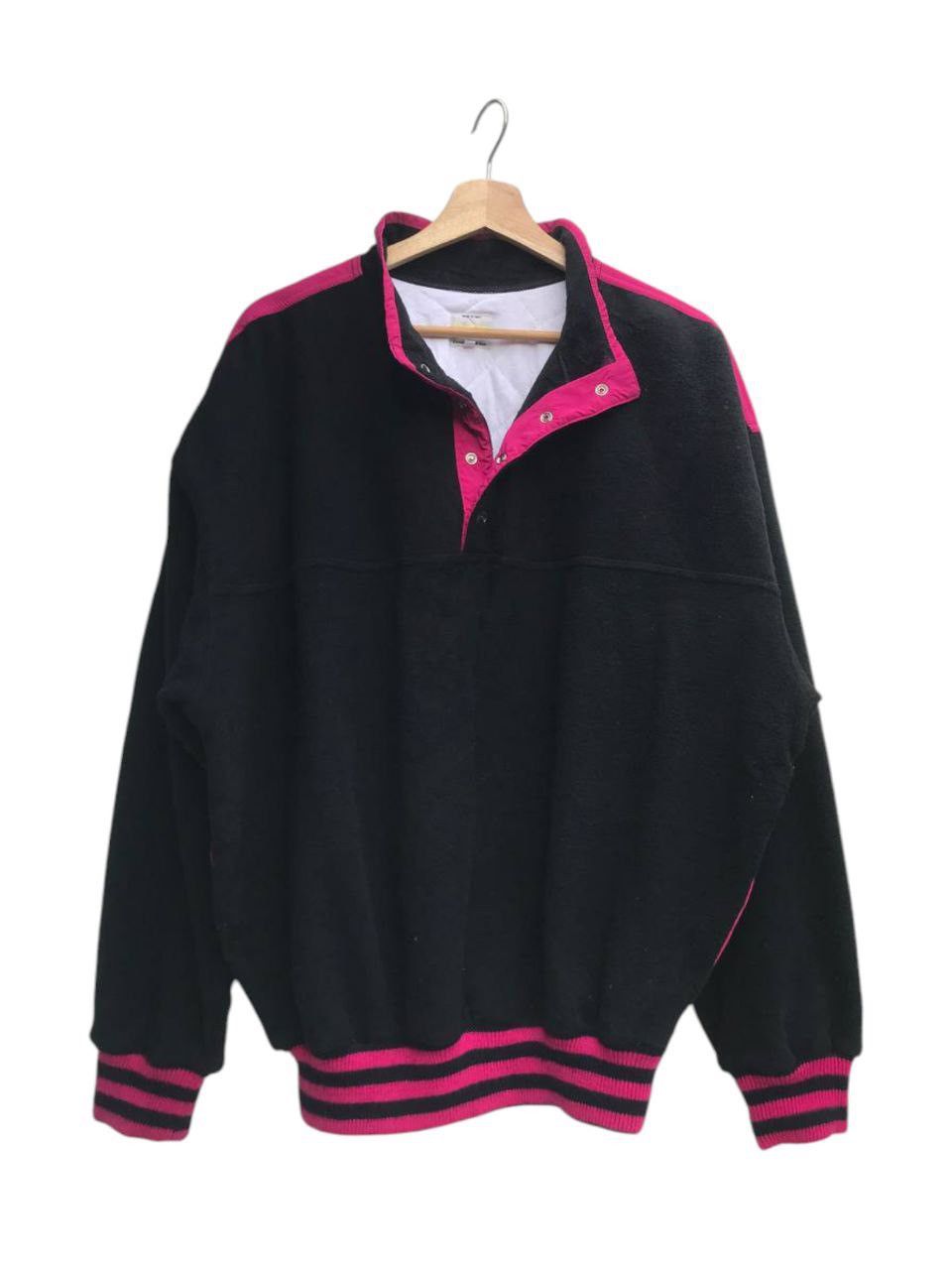 United Colors Of Benetton United Colors of Benetton Quarter Buttons Pullover Jacket Size US L / EU 52-54 / 3 - 1 Thumbnail