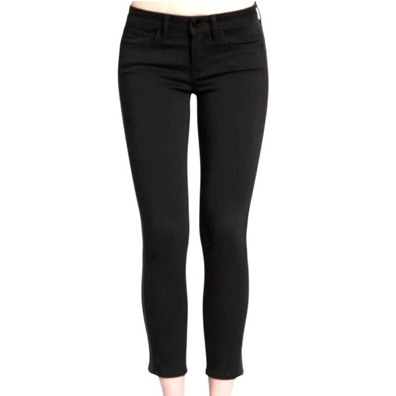 AG Adriano Goldschmied Mavi Gold Adrianna Ankle Black Mid Rise Super Skinny Jeans Size 28" / US 6 / IT 42 - 1 Thumbnail