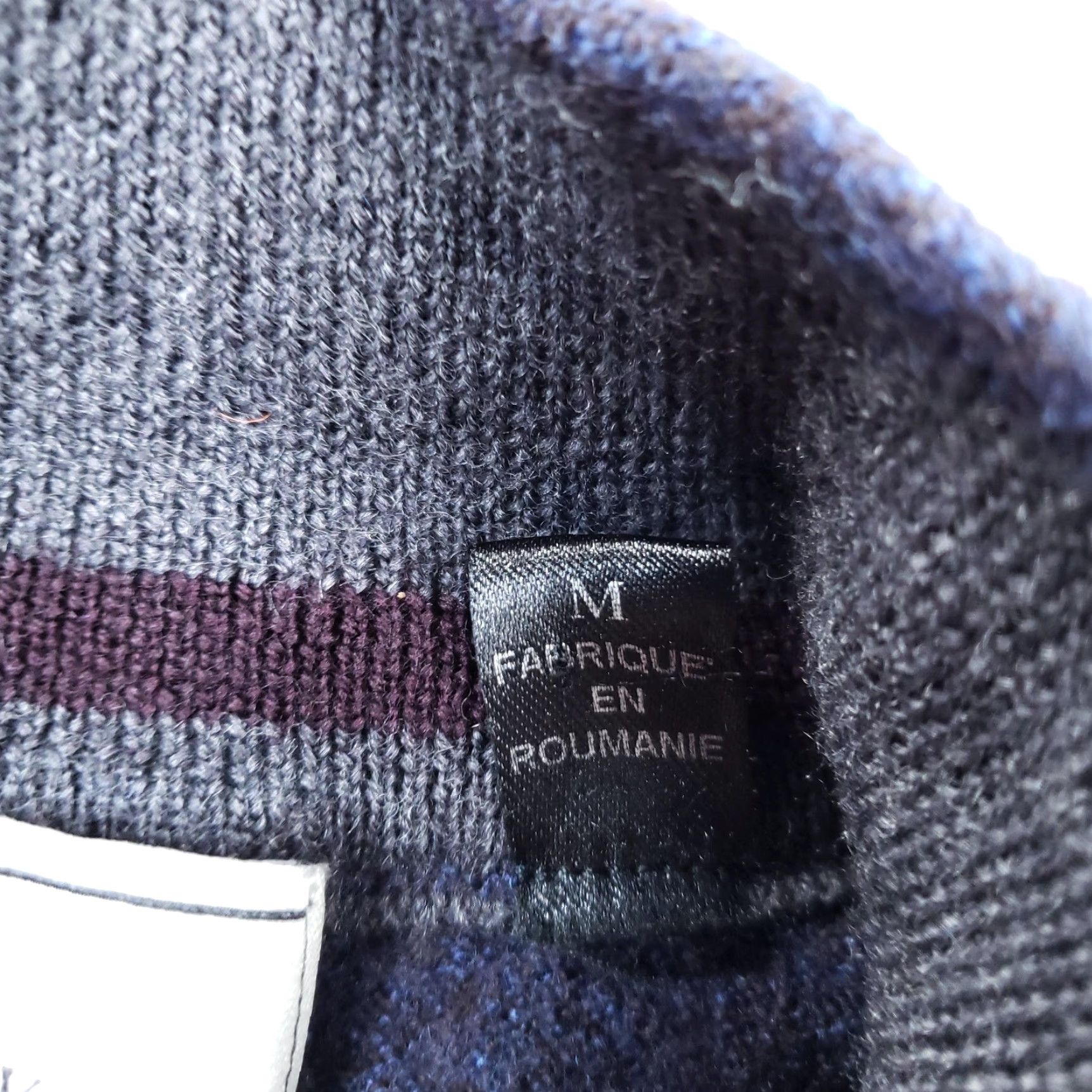 Vintage Williams & Kent Sweater Mens Medium Blue Merino Wool 1/4 Zip Mock Neck Pullover Size US M / EU 48-50 / 2 - 6 Thumbnail