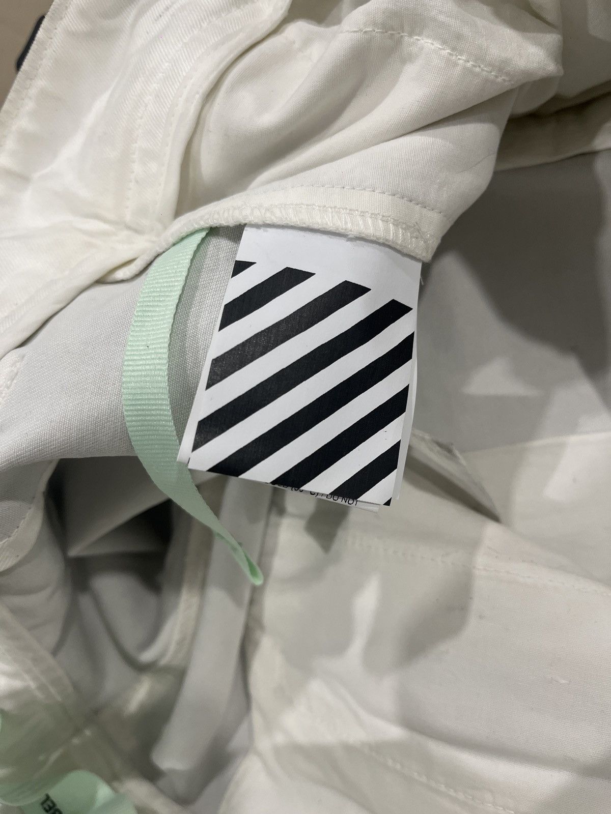 Off-White Off white Waxed Pants Size US 32 / EU 48 - 4 Thumbnail