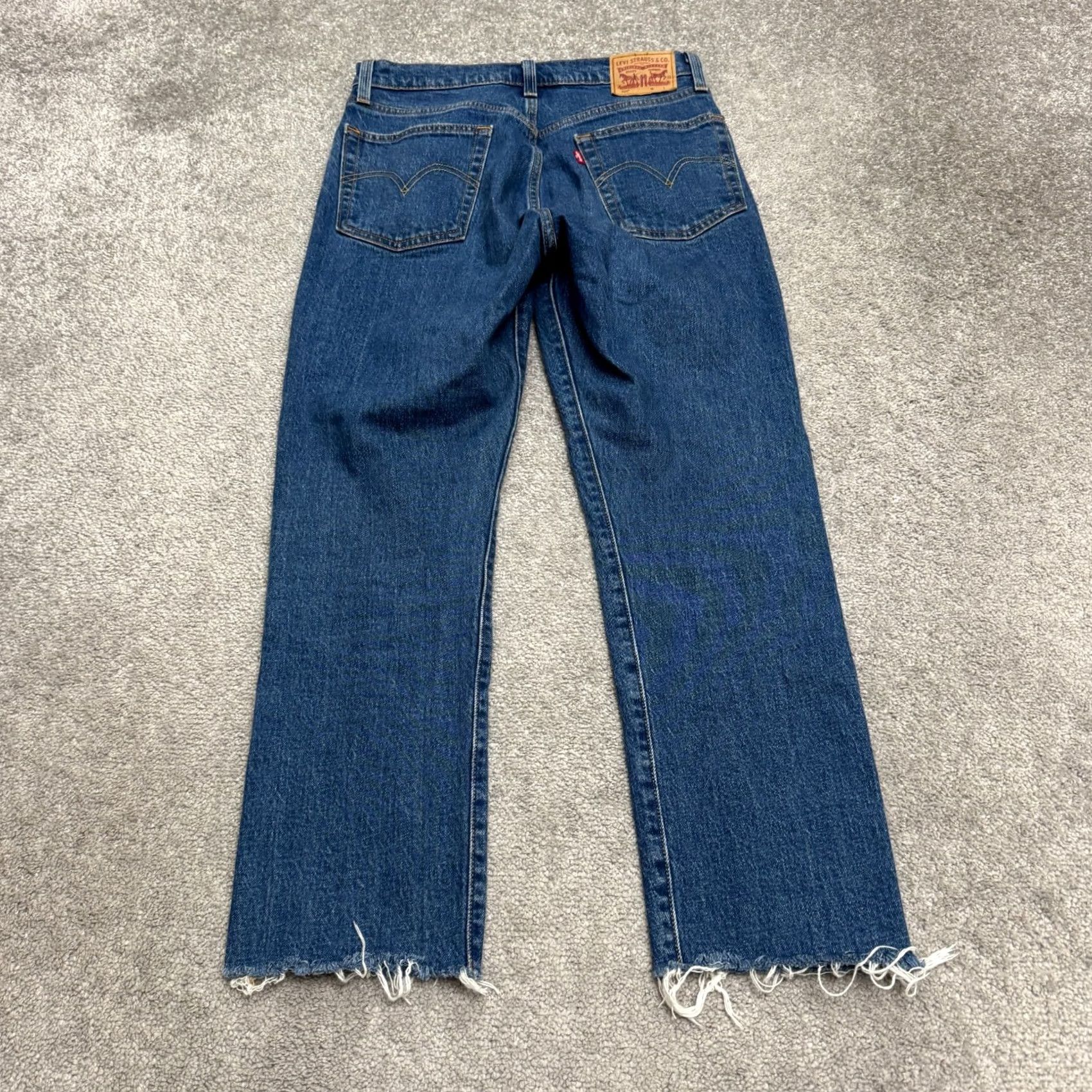 Levi's Levi's 501 Jeans Womens Regular Straight Denim Blue High Rise 28x26 Vintage No Size 42" / US 20 - 2 Thumbnail