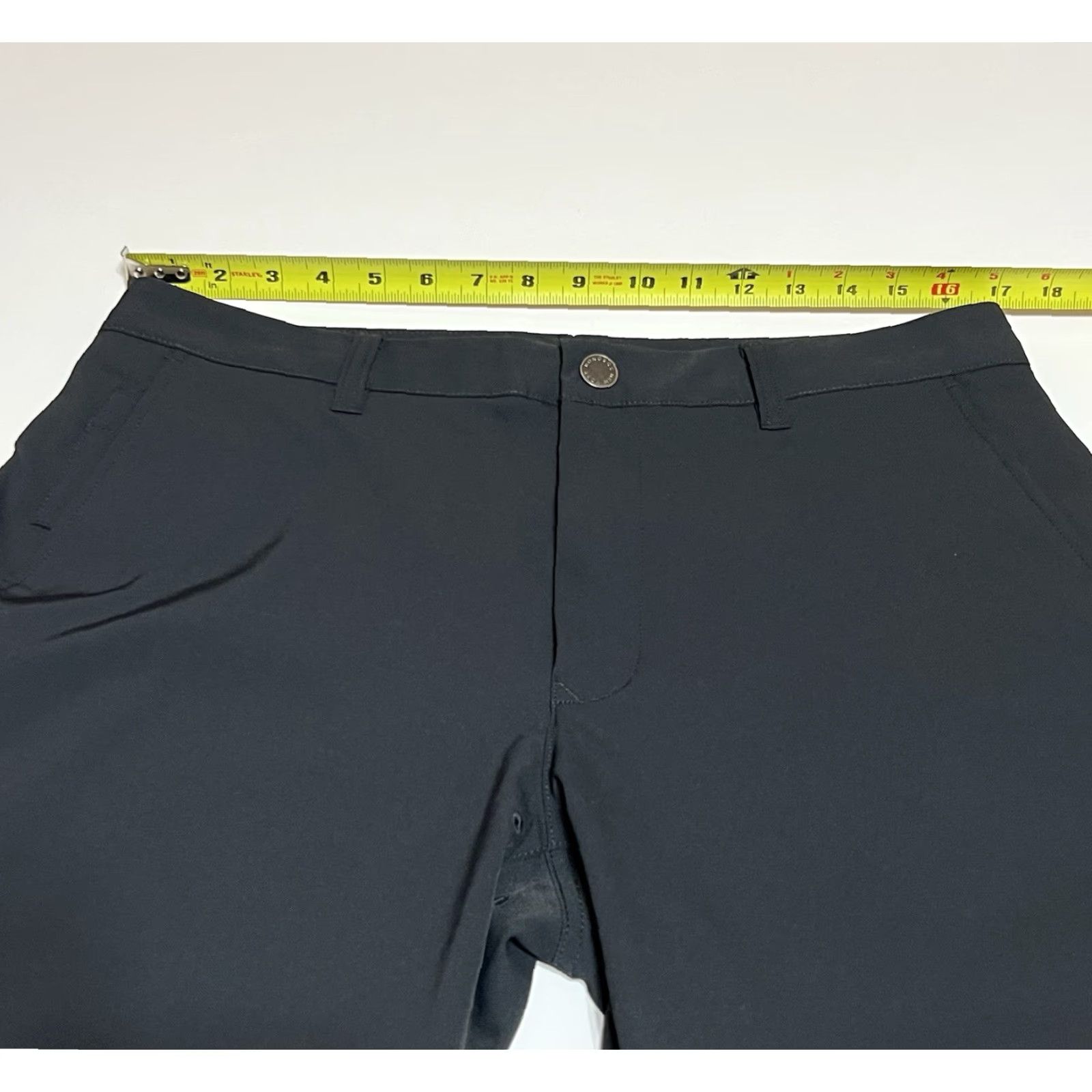 Bonobos Bonobos Golf Pants Mens 34x32 34x30 Black Tailored Fit Stretch Performance Golf Pants Athleisure Pockets Zip Pocket Mens Size US 34 / EU 50 - 3 Thumbnail