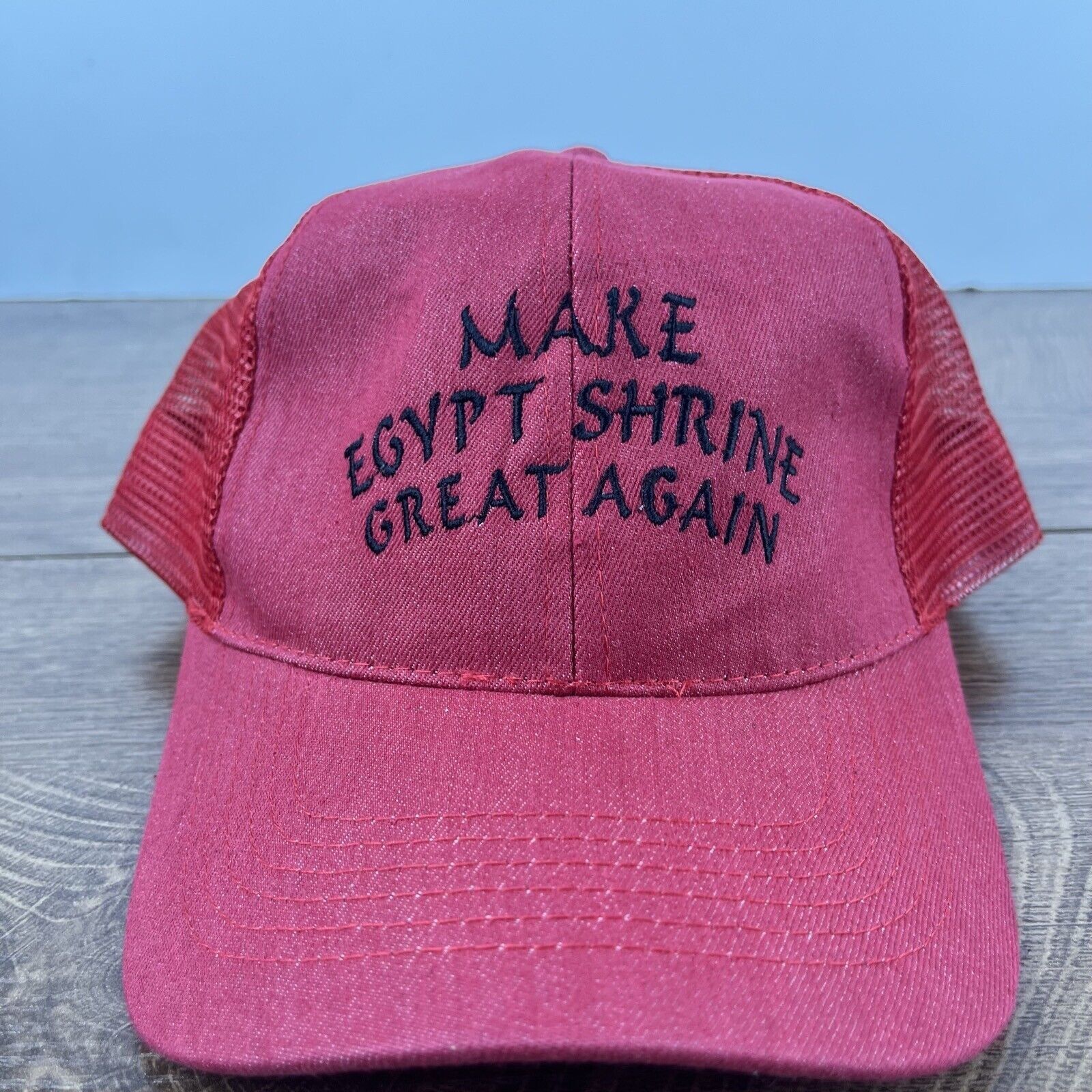 Other Make Eygpt Shrine Great Again Hat Red Cap Adjustable Hat Red Size ONE SIZE - 1 Thumbnail