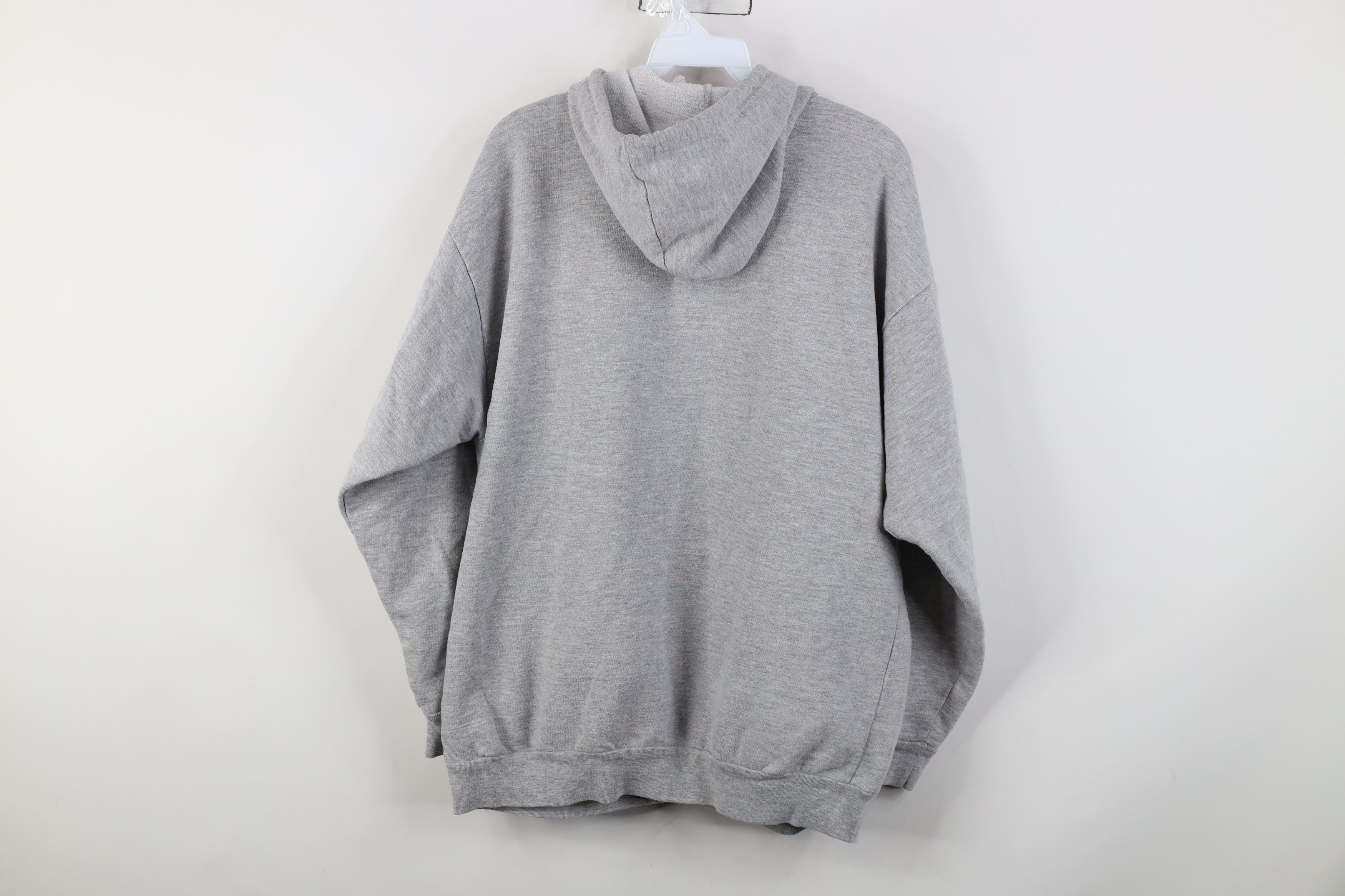 Vintage Vintage 90s Ohio State University Hoodie Sweatshirt Gray Size XL / US 12-14 / IT 48-50 - 10 Thumbnail