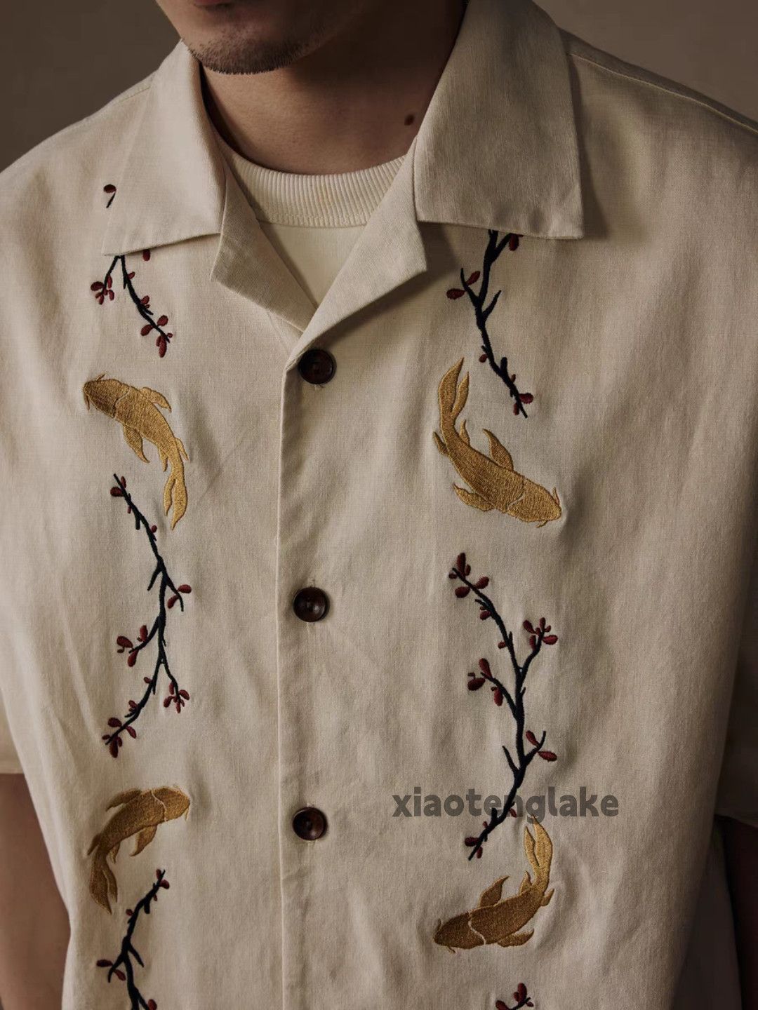 Designer × Vintage Utility skate hiphop loose yuppie aloha full pattern shirt Size US XL / EU 56 / 4 - 7 Thumbnail
