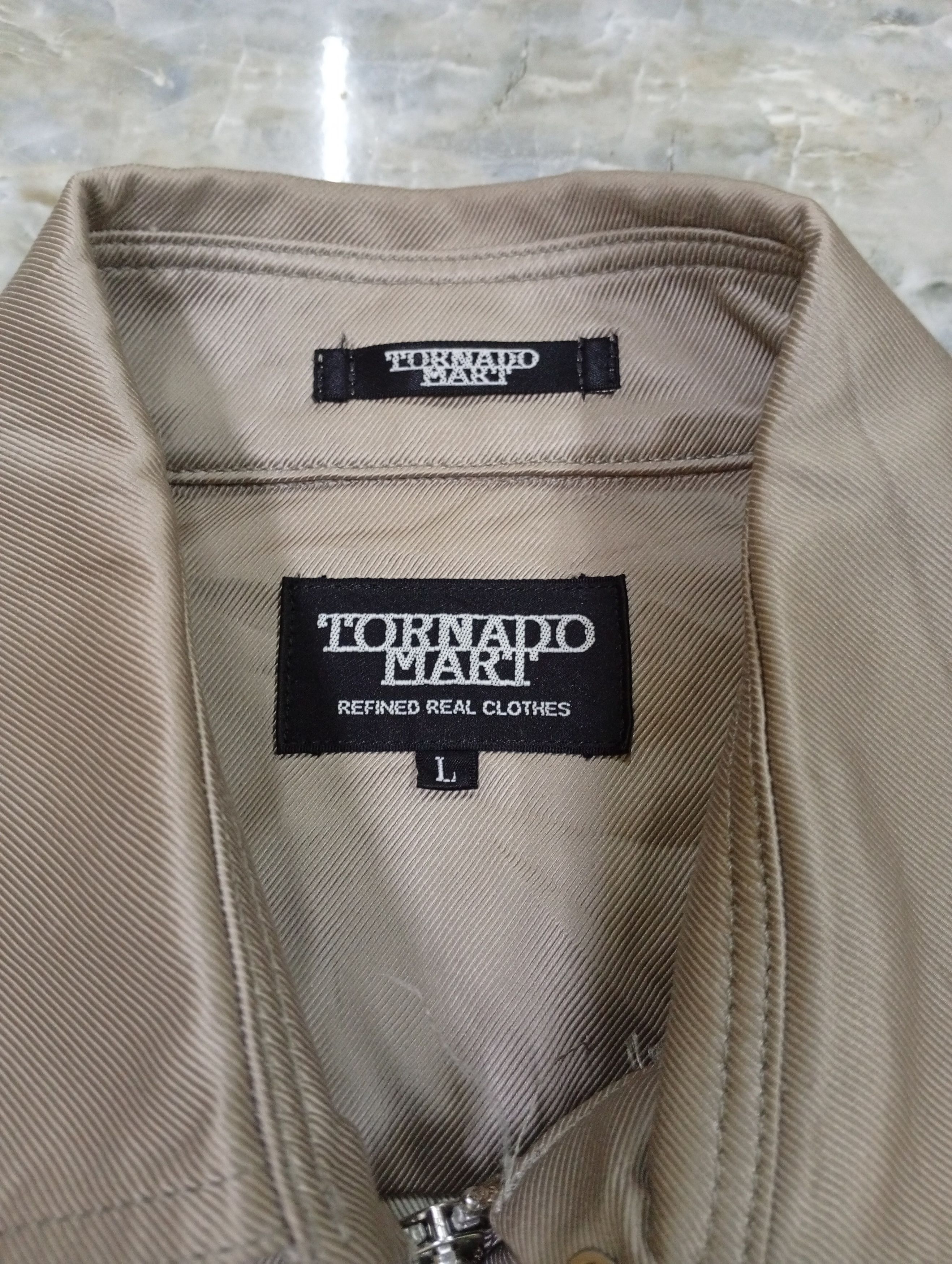 Tornado Mart Trench Coat jacket Size M / US 6-8 / IT 42-44 - 3 Thumbnail