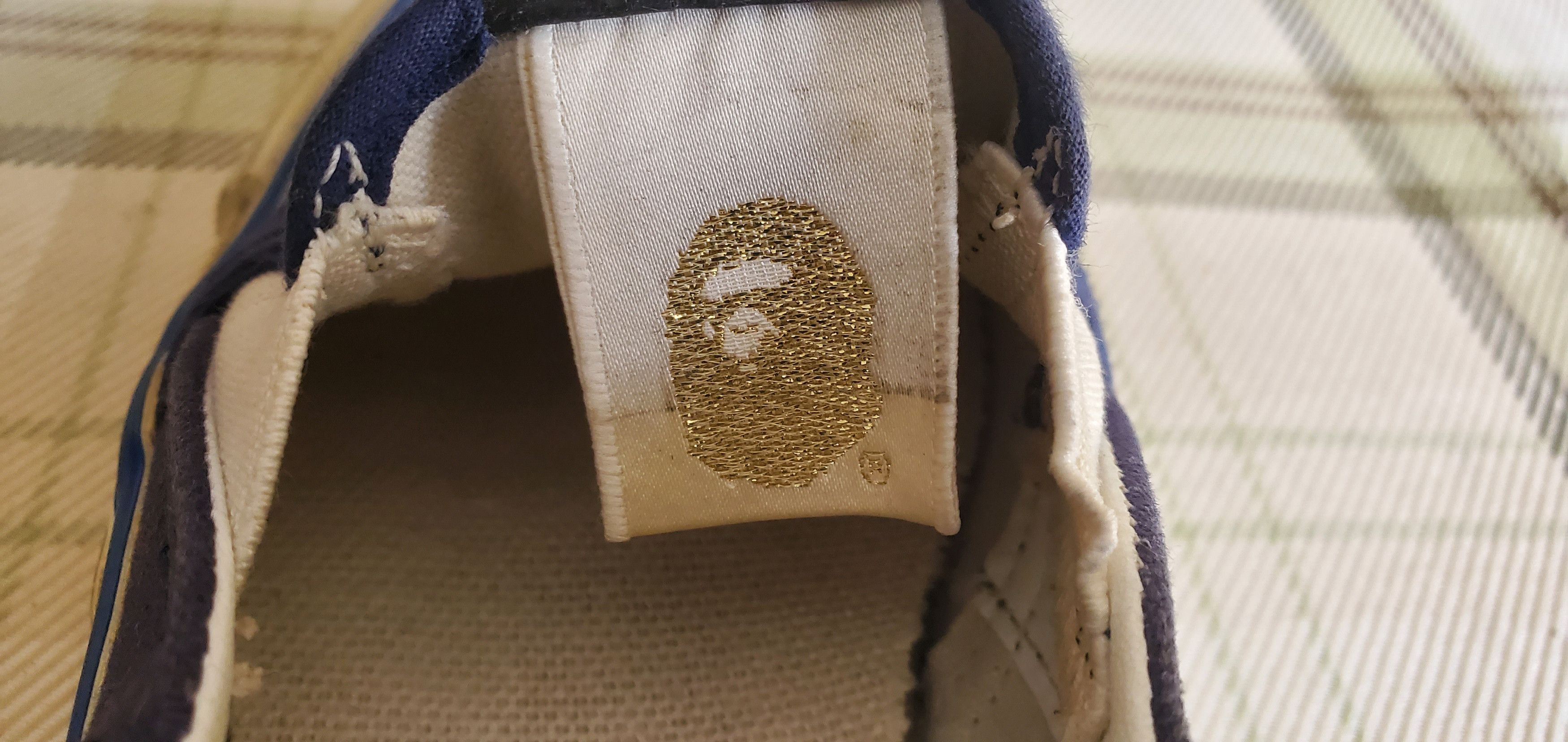 Bape Bape Blue Monkey Lo Top Sneakers Size US 5 / IT 35 - 8 Thumbnail