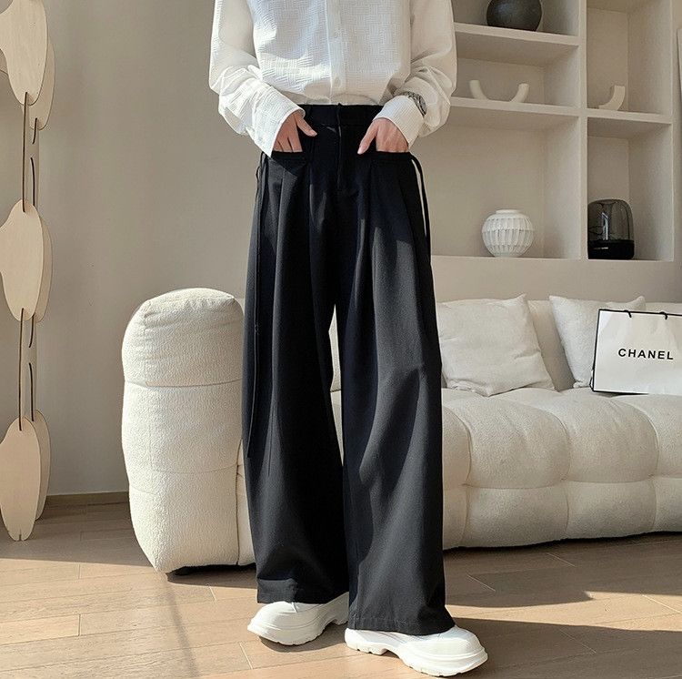 Japanese Brand Straight Baggy Loose Fit Trousers Casual Pants y2k Size US 30 / EU 46 - 1 Thumbnail