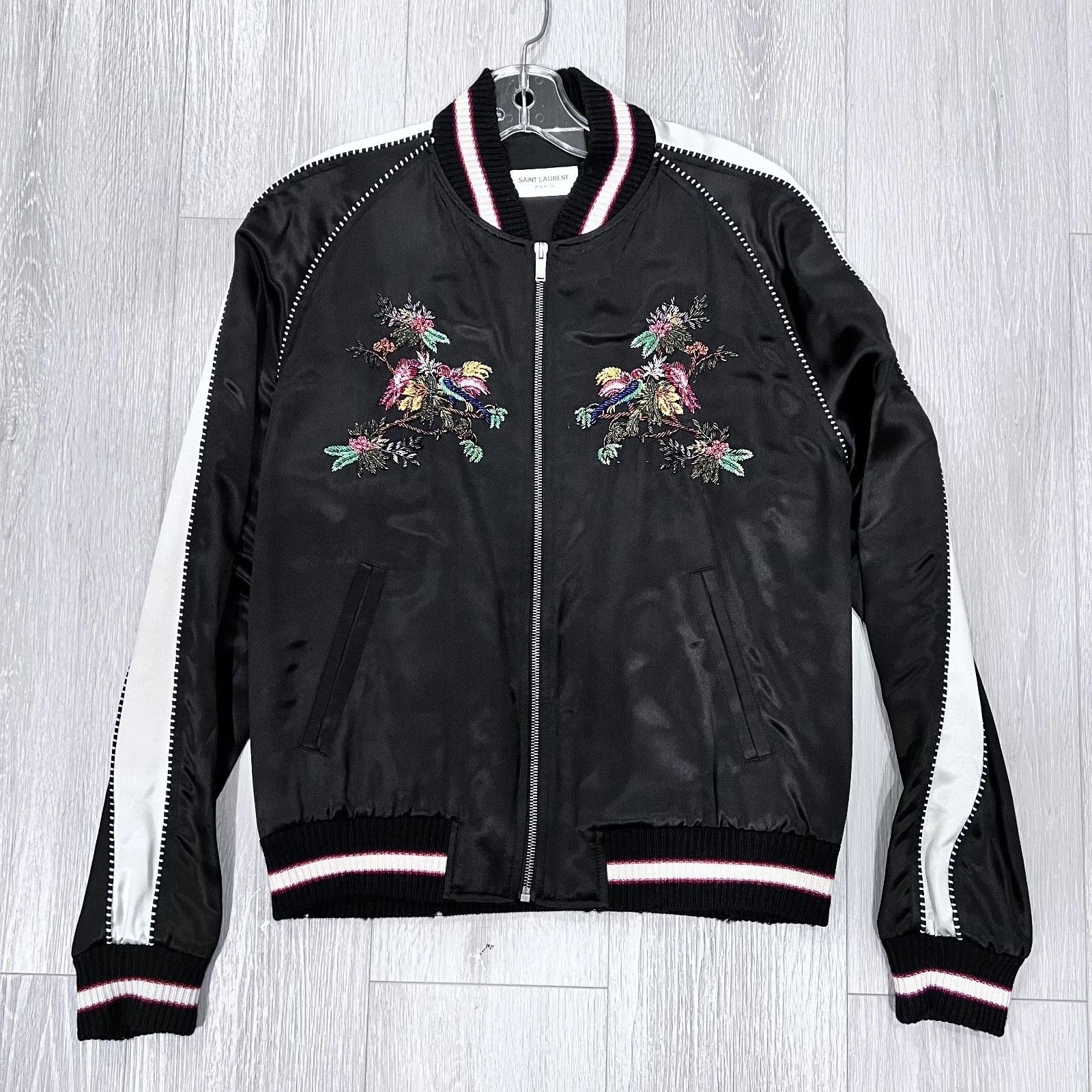 SAINT LAURENT PARIS ジャケット(サイズ50) Saint Laurent Paris FINAL PRICE 50-52-54 Size Fur Marmot Leather