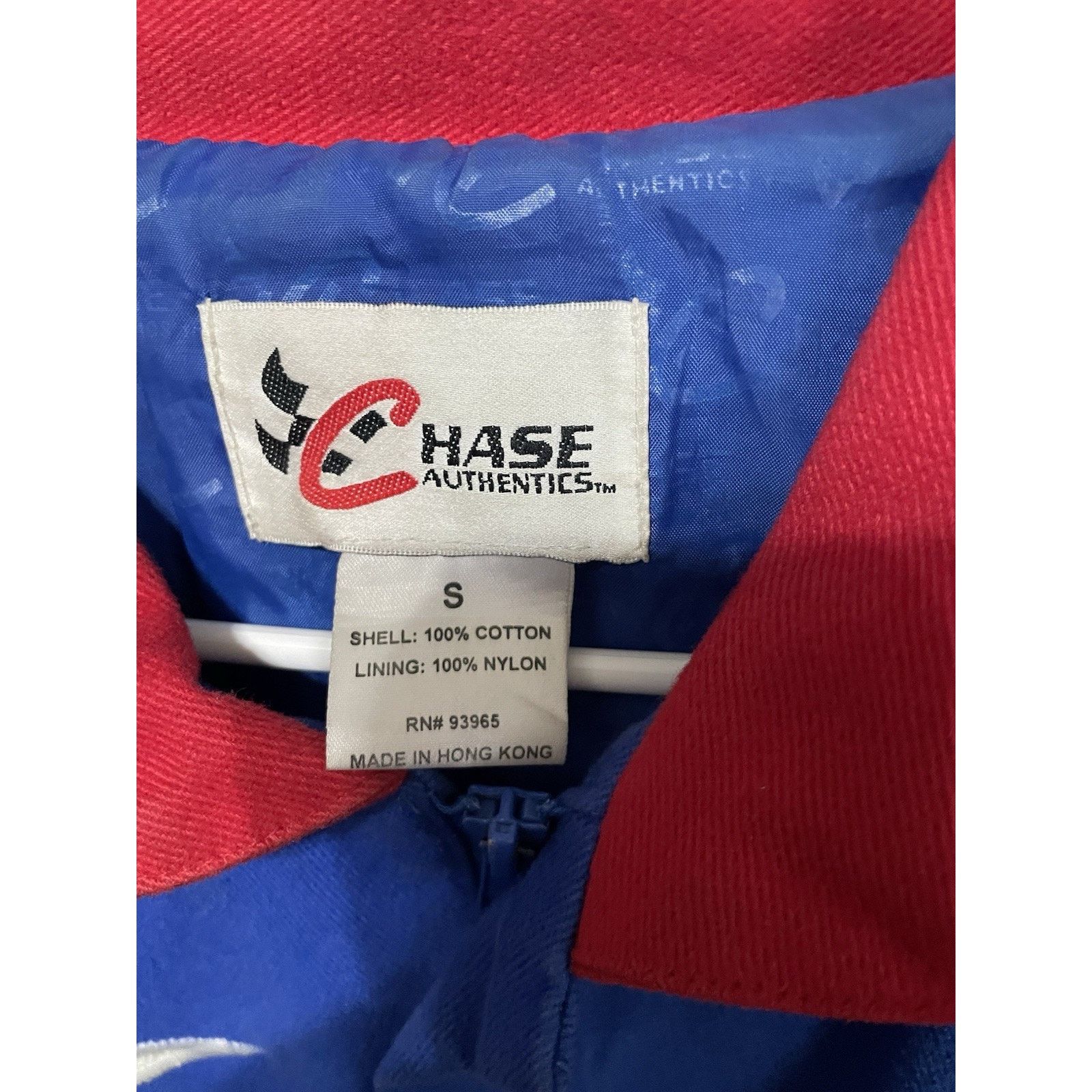 Chase Authentics Size S- VTG Chase Authentics Nascar 2000 Embroidered Jacket Size US S / EU 44-46 / 1 - 4 Thumbnail