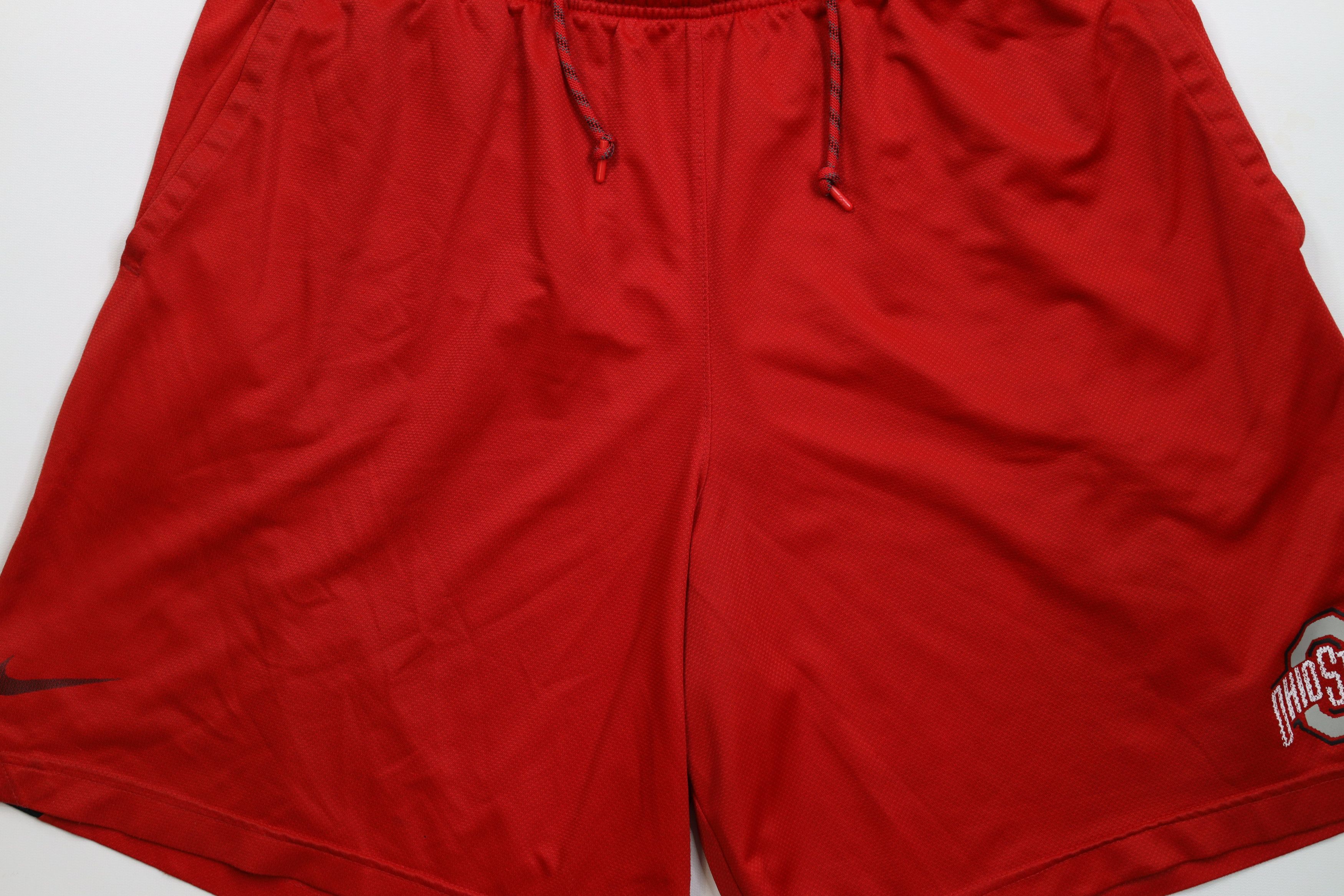 Nike × Vintage Vintage Nike Above Knee Ohio State University Shorts Red Size US 38 / EU 54 - 3 Thumbnail