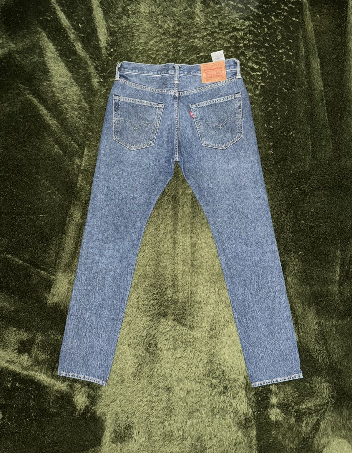 Levi's [W31/L32] Levi’s 501 S washed Leather label Denim Pants Size US 31 - 7 Thumbnail